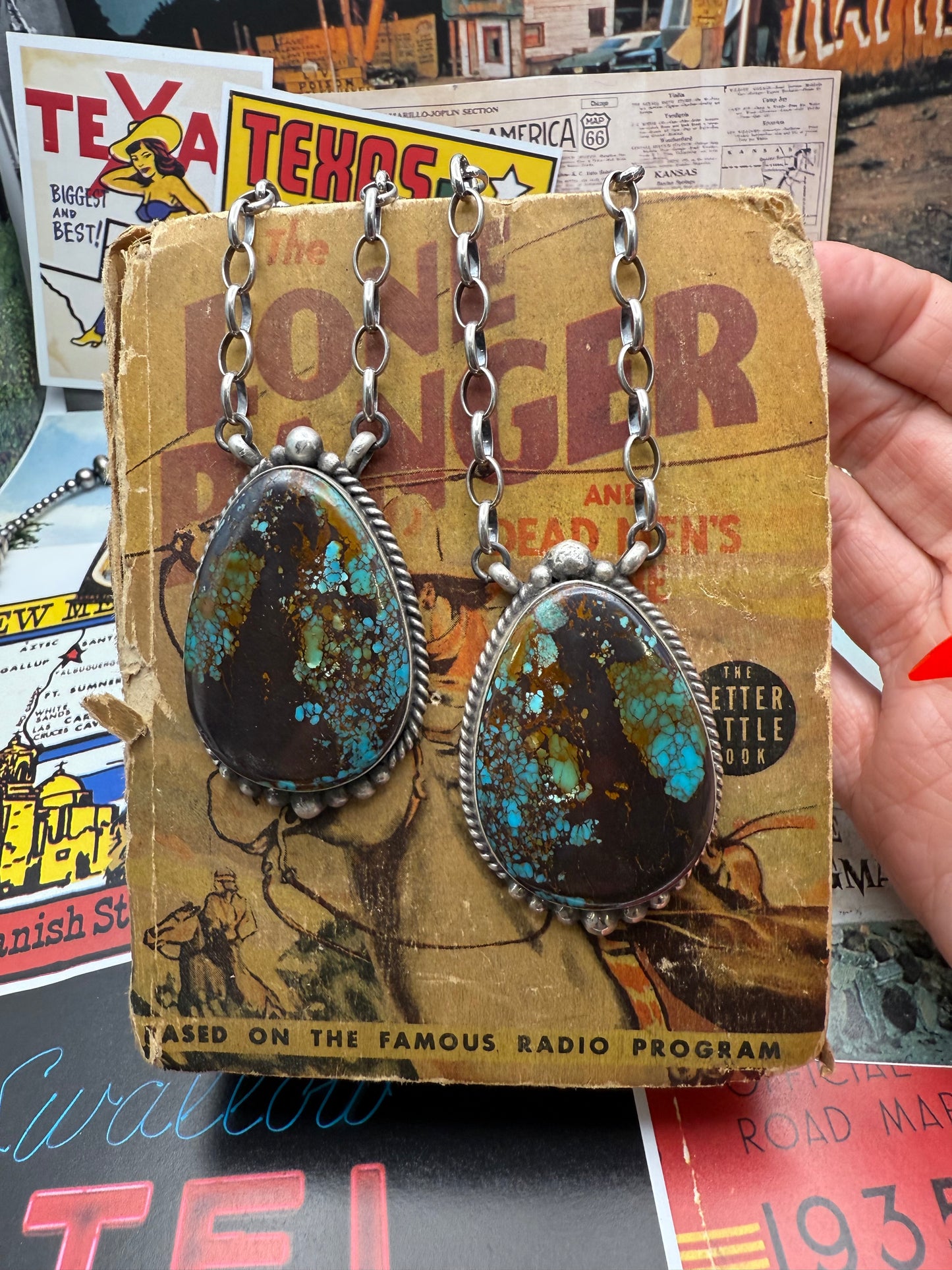 Big Foot Turquoise Necklace