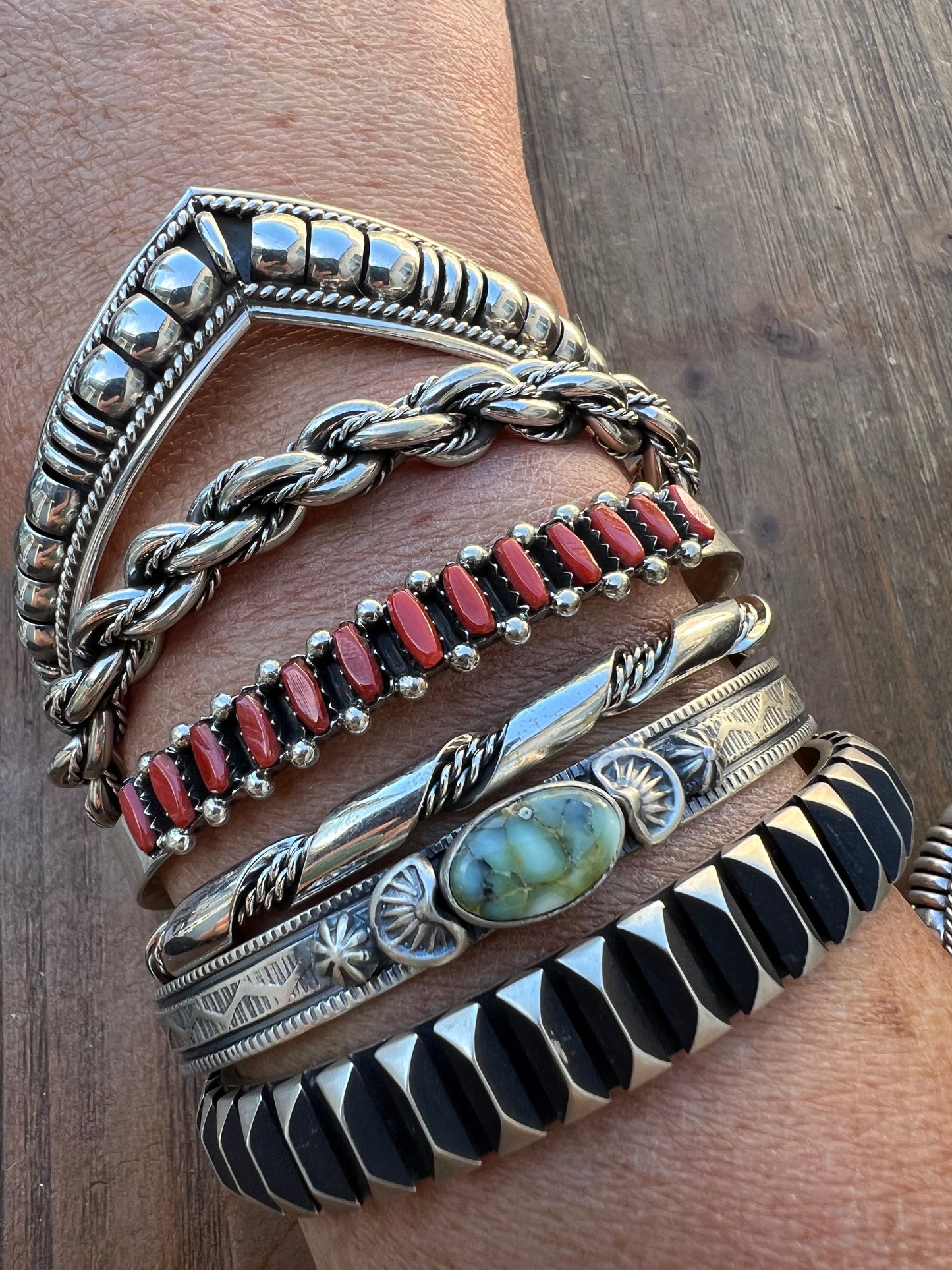 Beaded Native American Sweater Cuff
