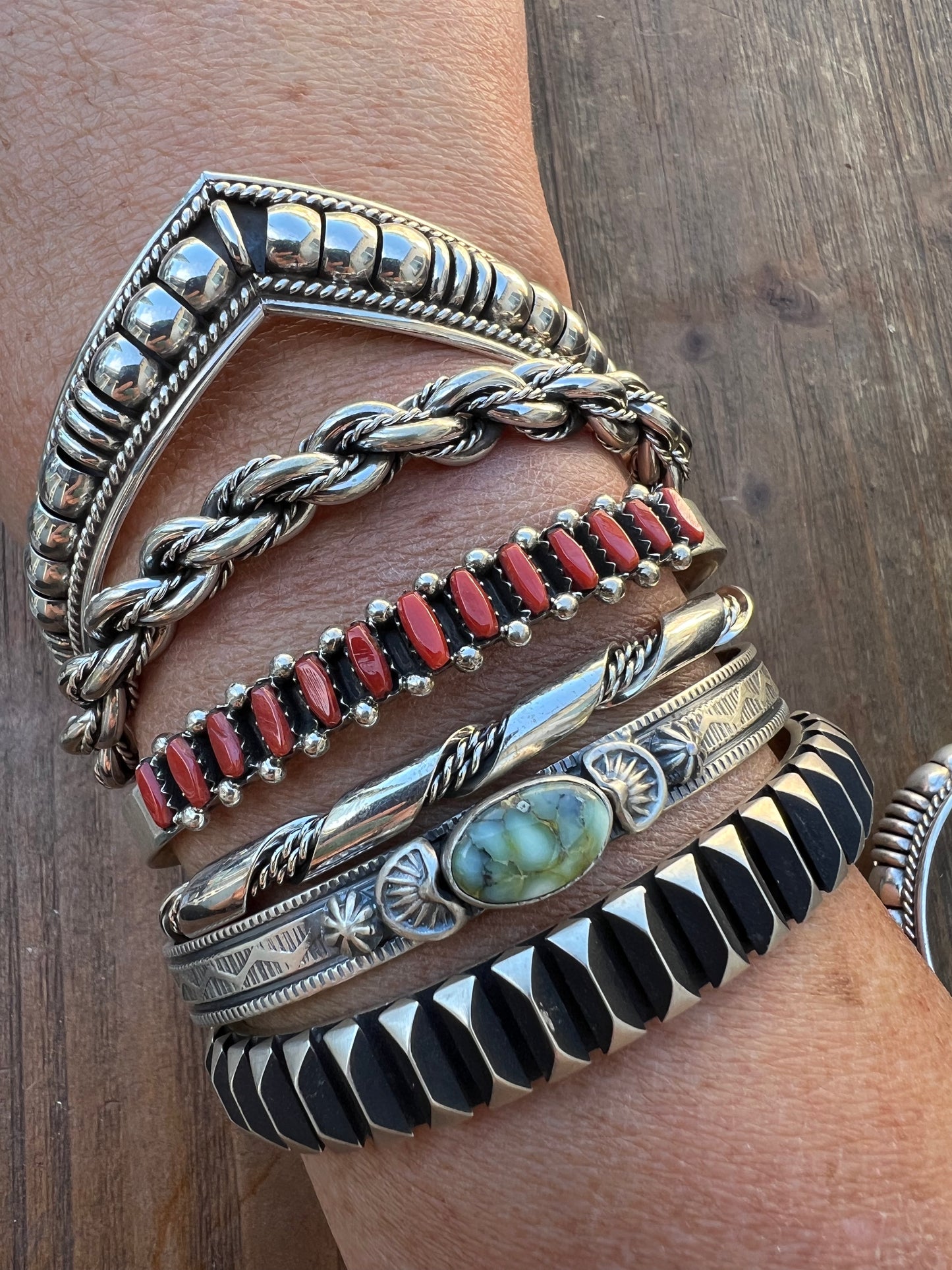 Beaded Native American Sweater Cuff