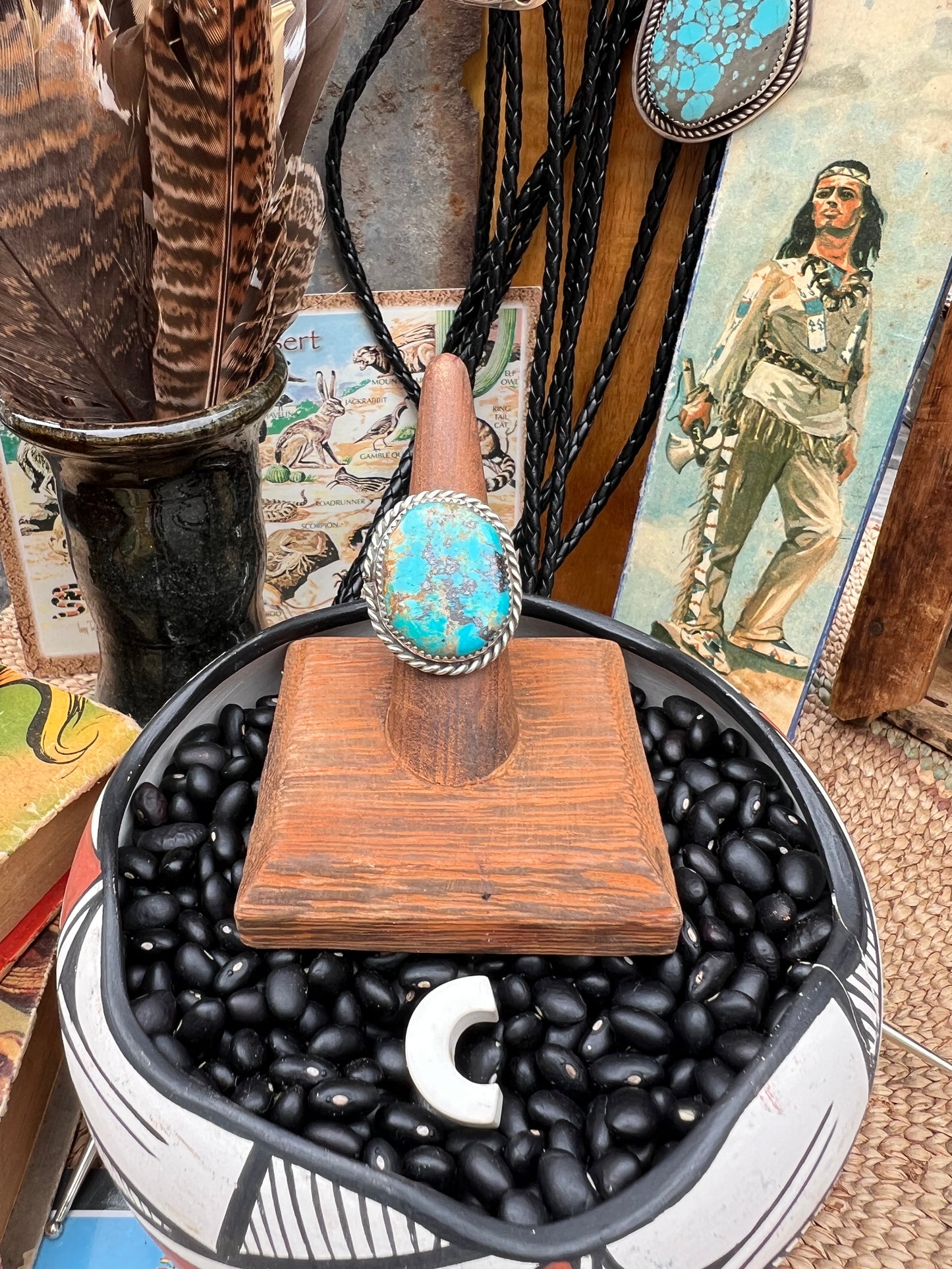 Cerillos Turquoise Ring