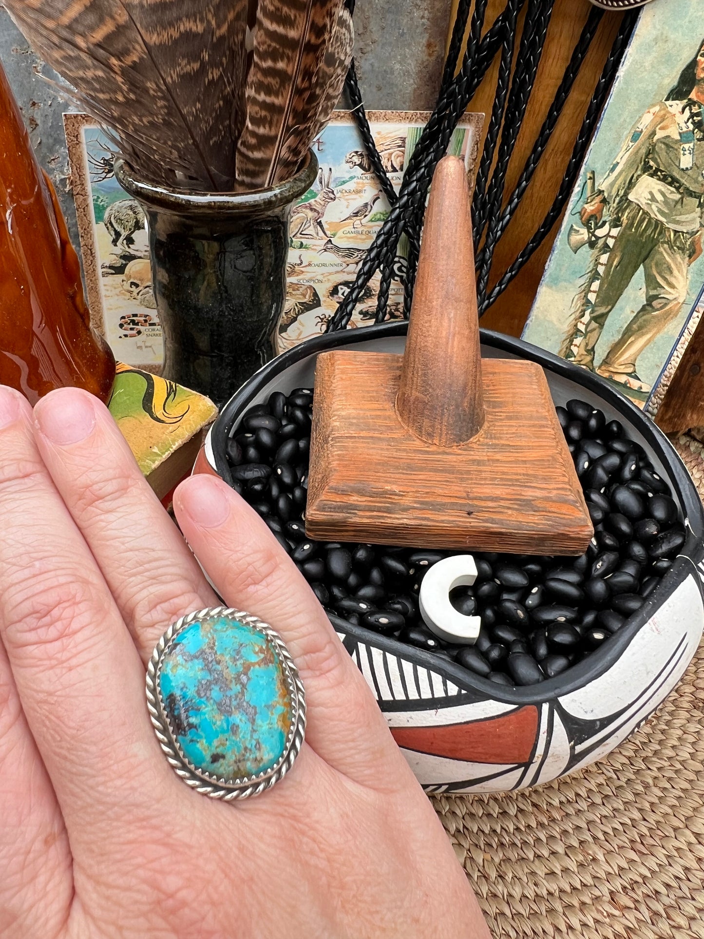 Cerillos Turquoise Ring