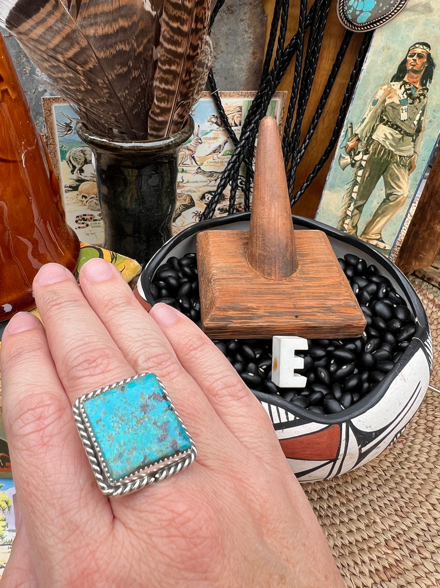 Cerillos Turquoise Ring