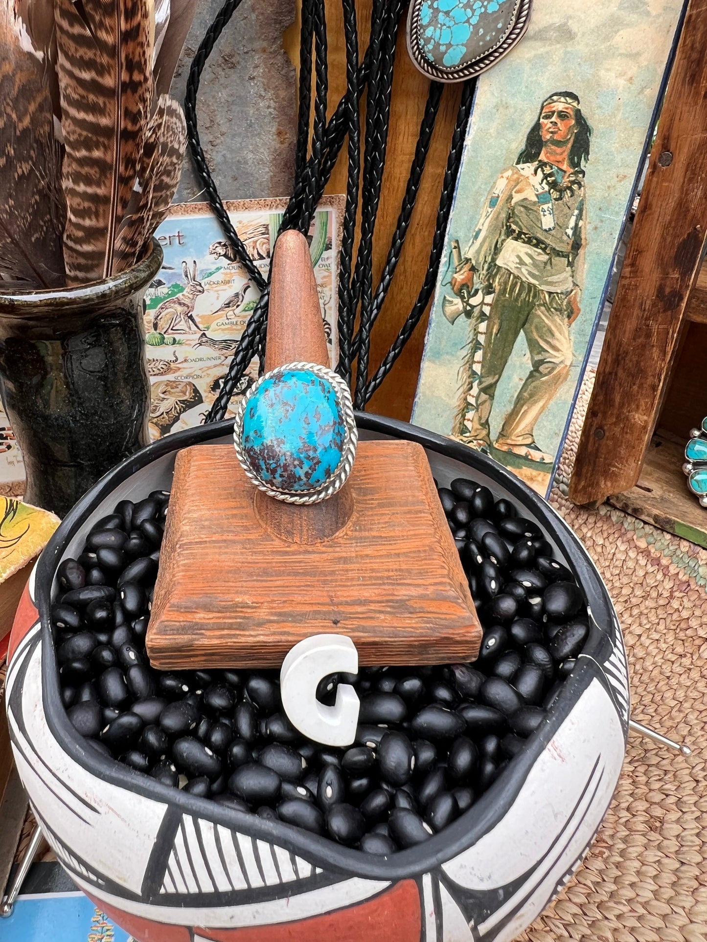 Cerillos Turquoise Ring