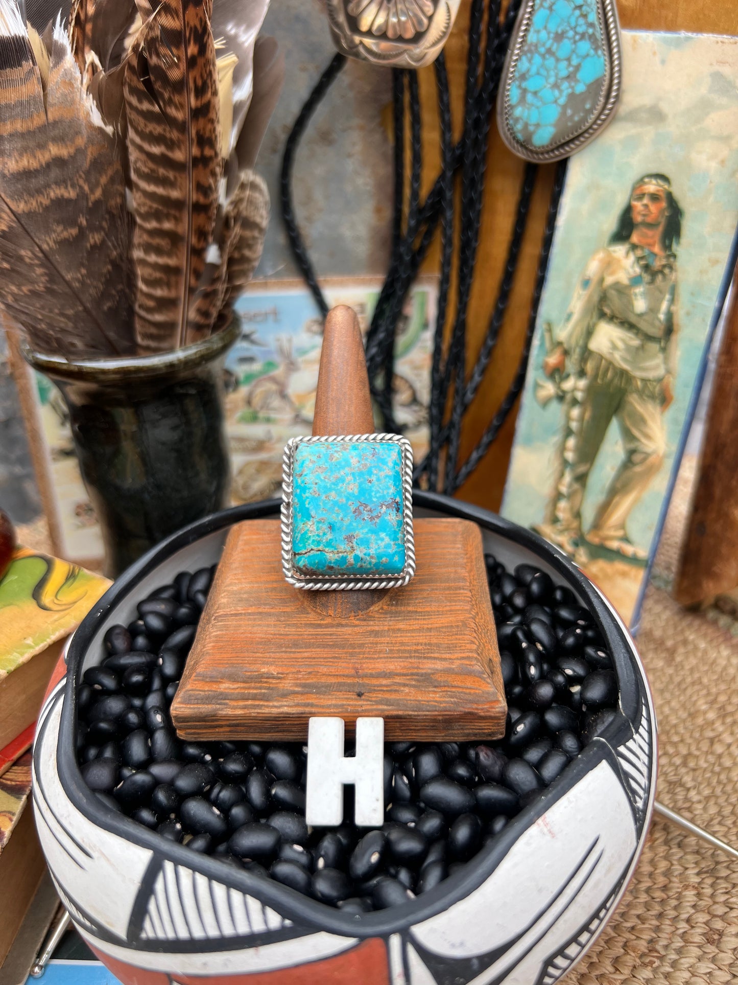 Cerillos Turquoise Ring