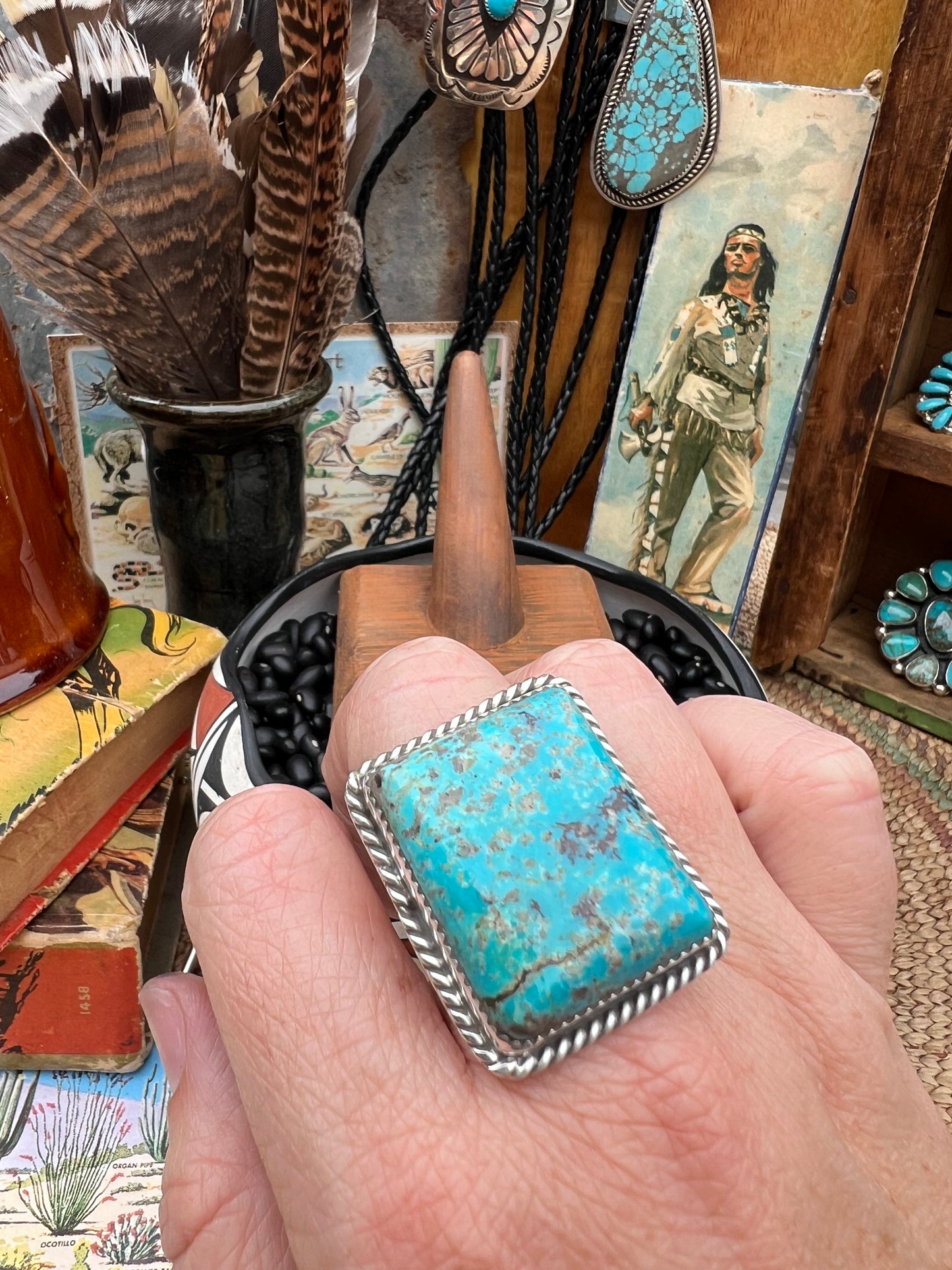 Cerillos Turquoise Ring