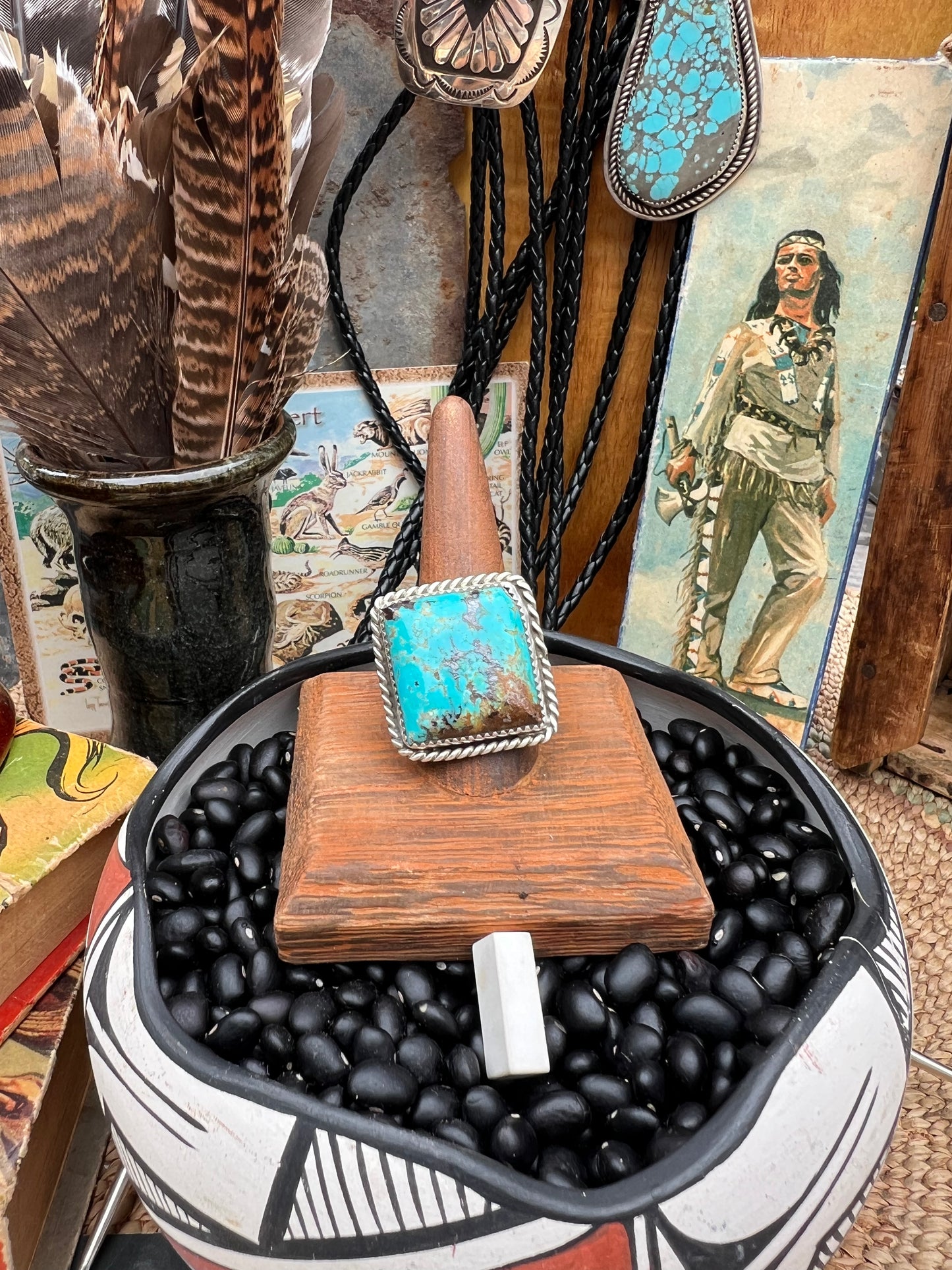 Cerillos Turquoise Ring