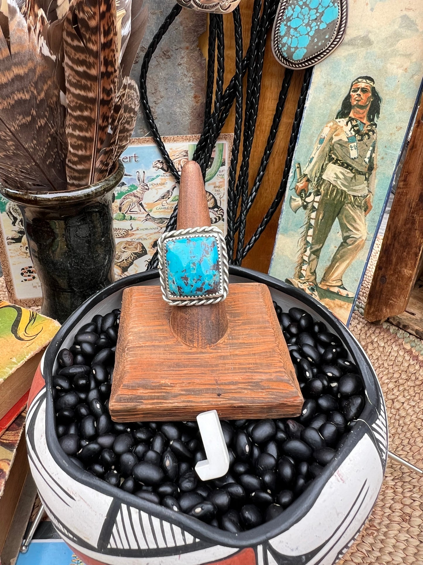 Cerillos Turquoise Ring