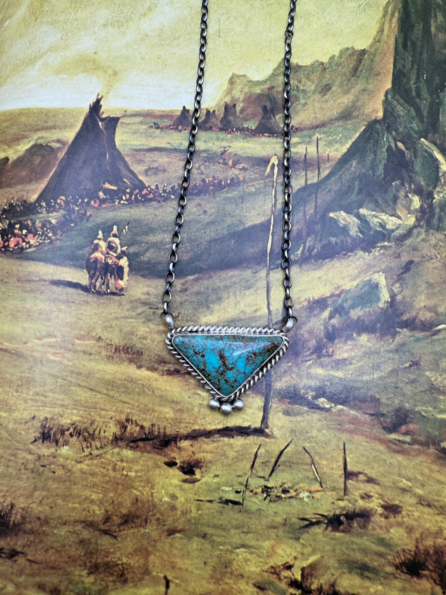 Trinity Turquoise Necklace
