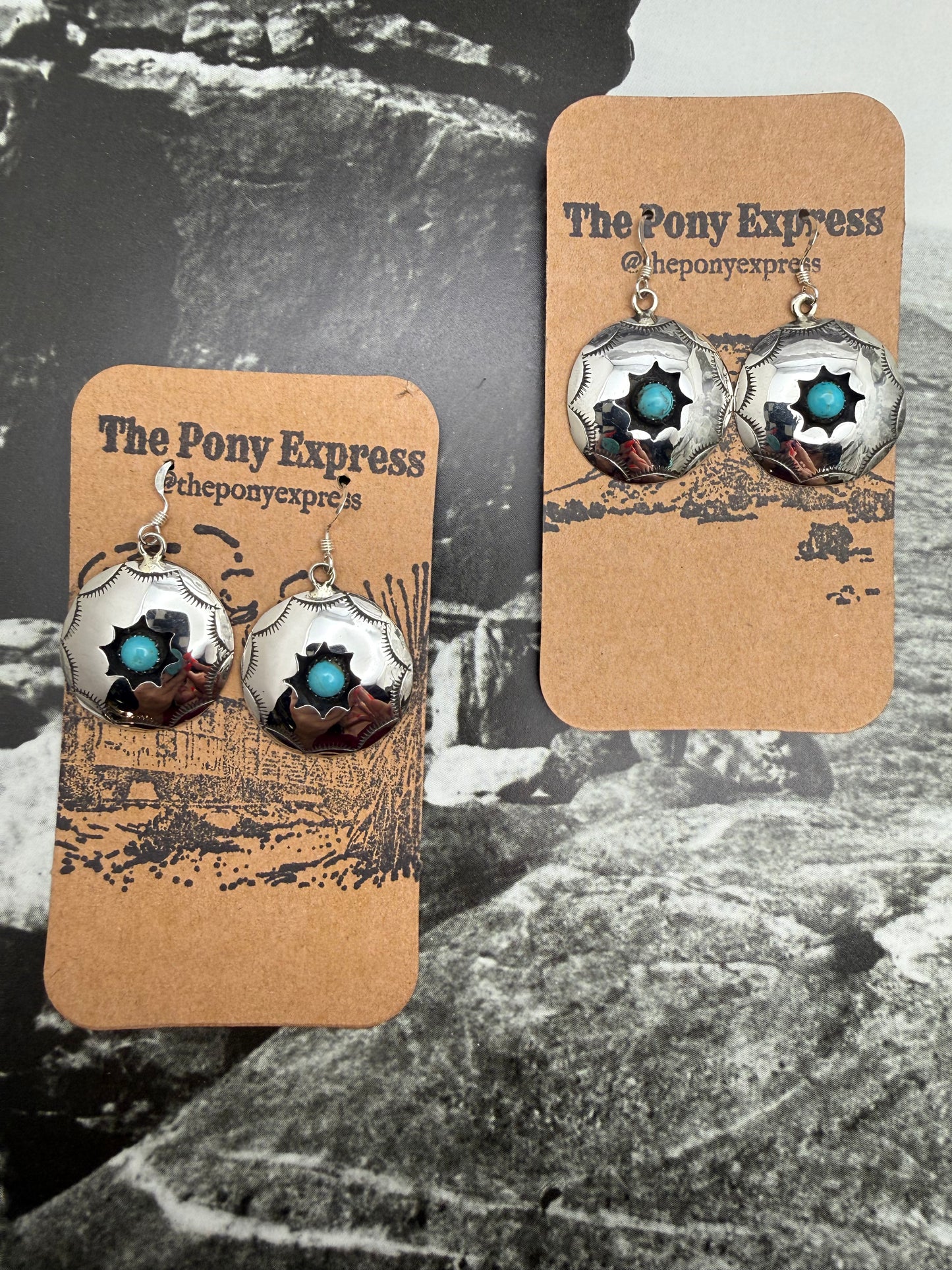 Shadowbox Dangle Earrings