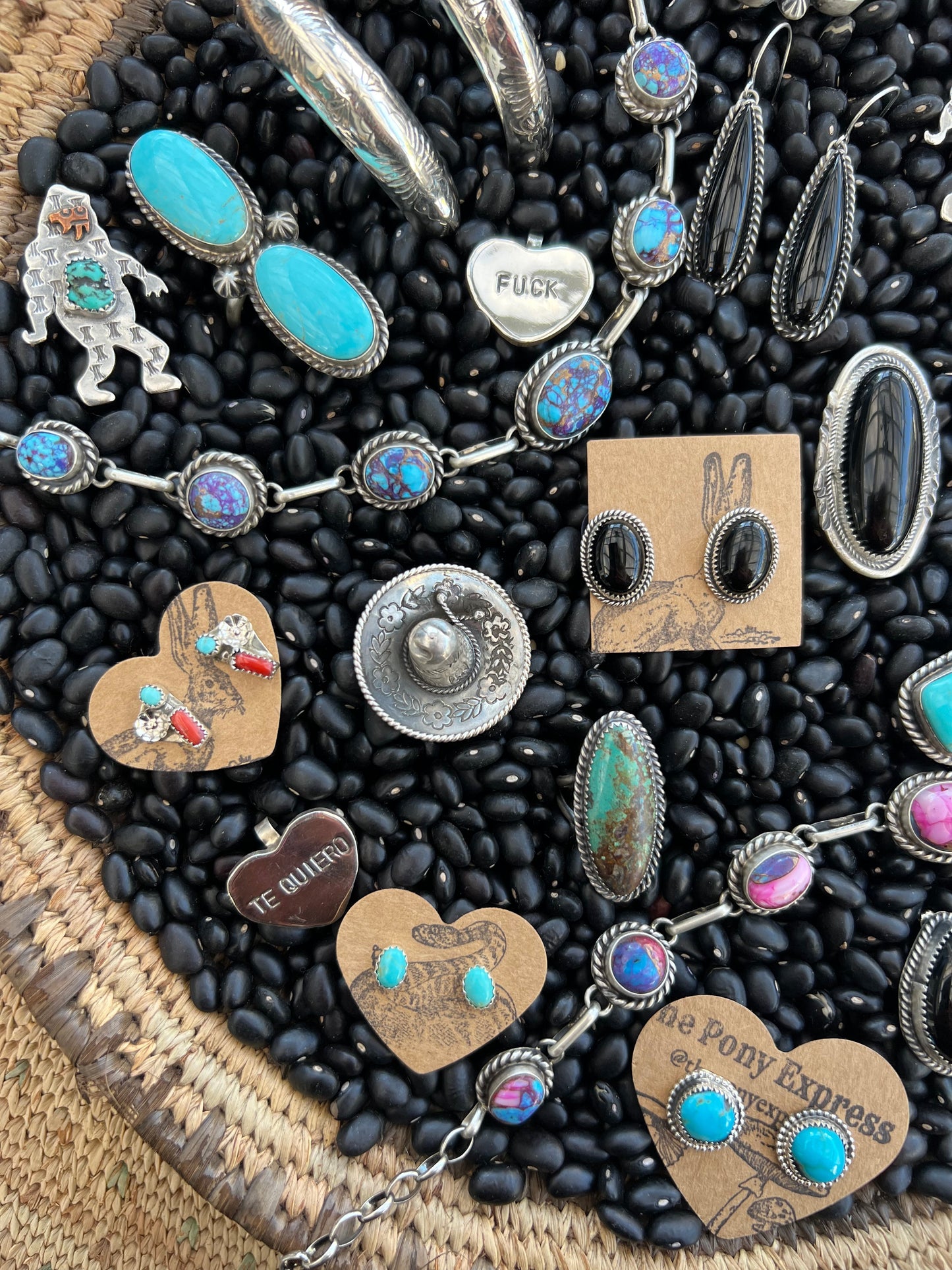 Black Onyx Studs