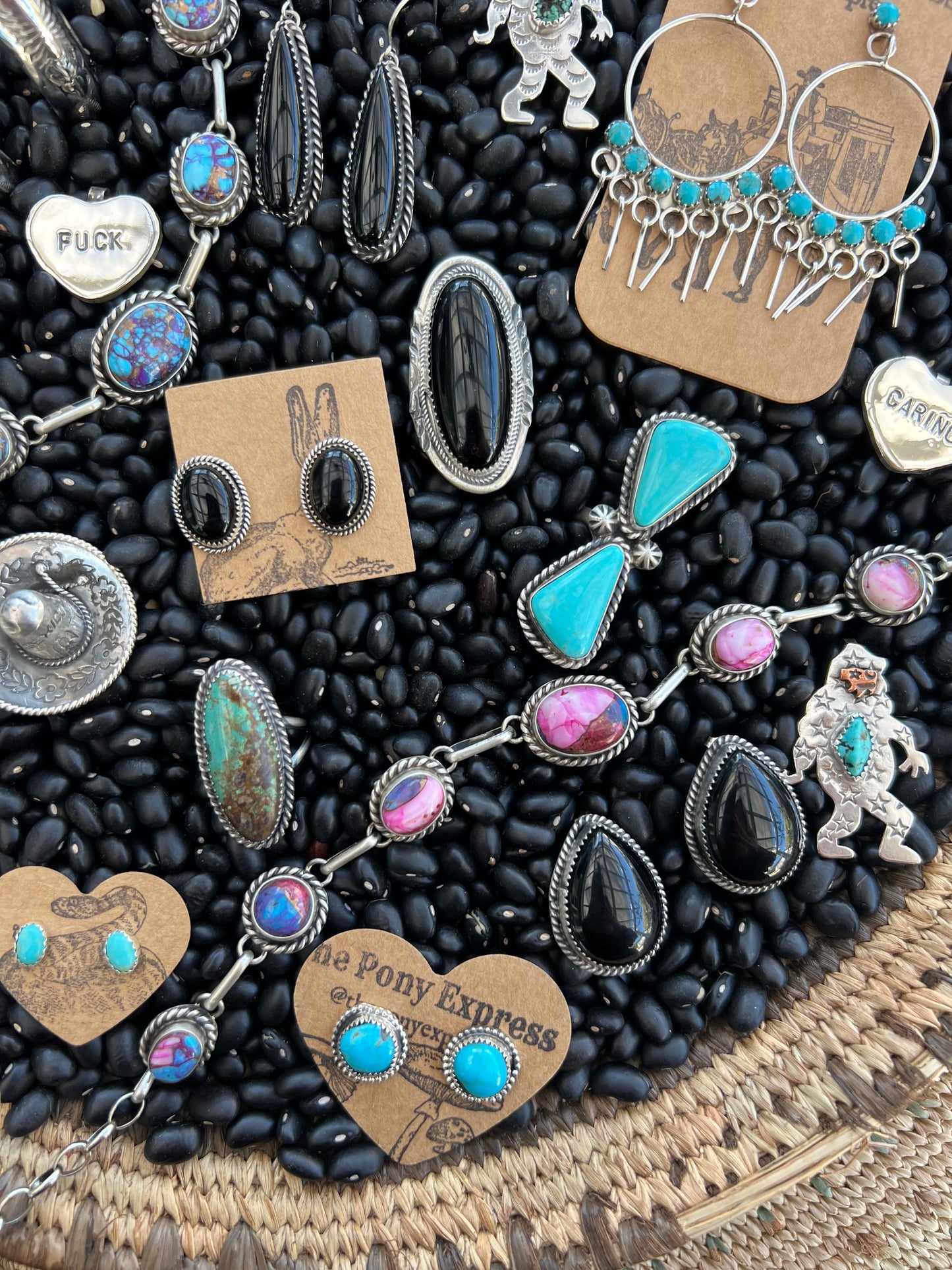 Black Onyx Studs