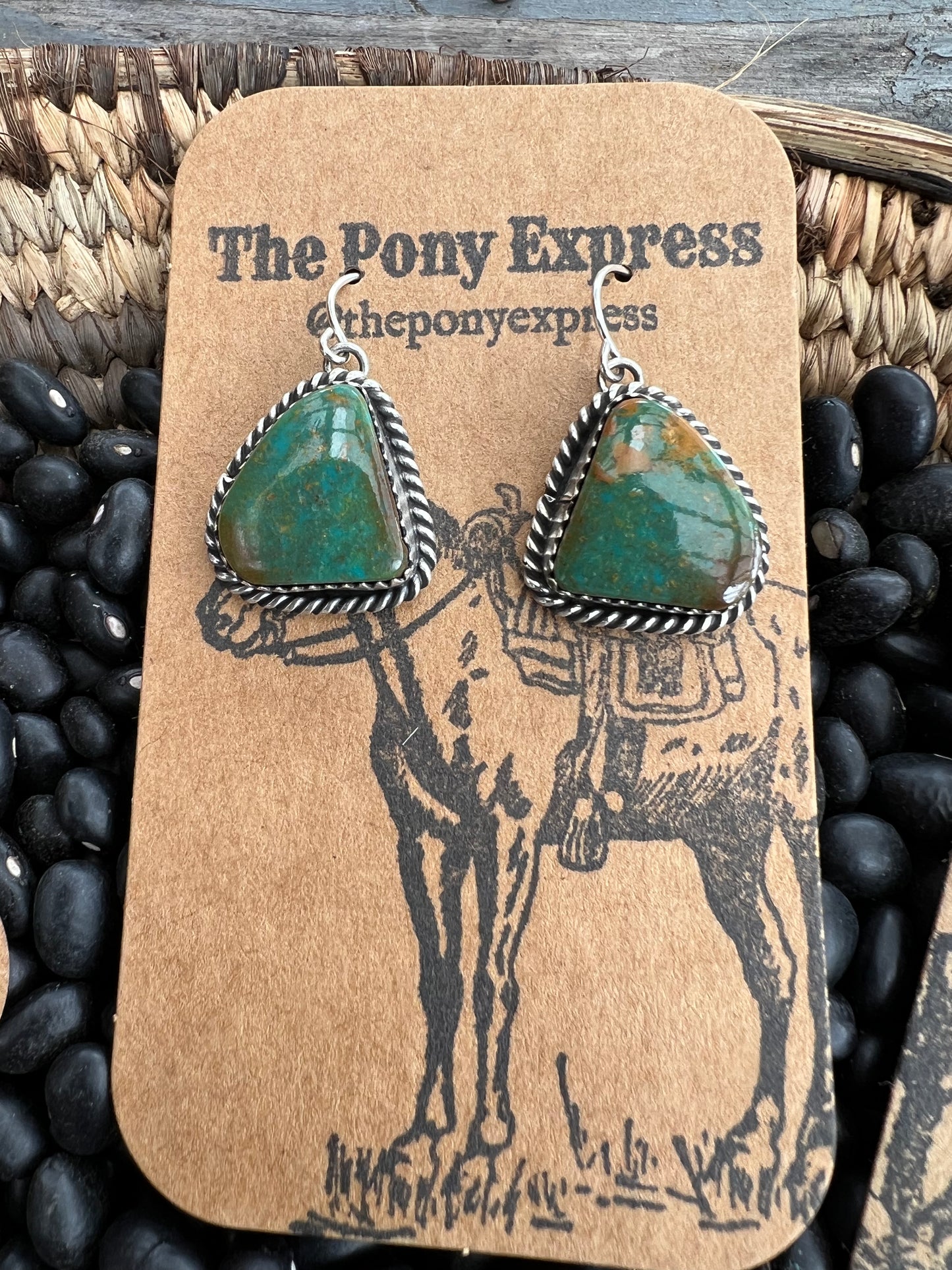 Turquoise Dangle Earrings