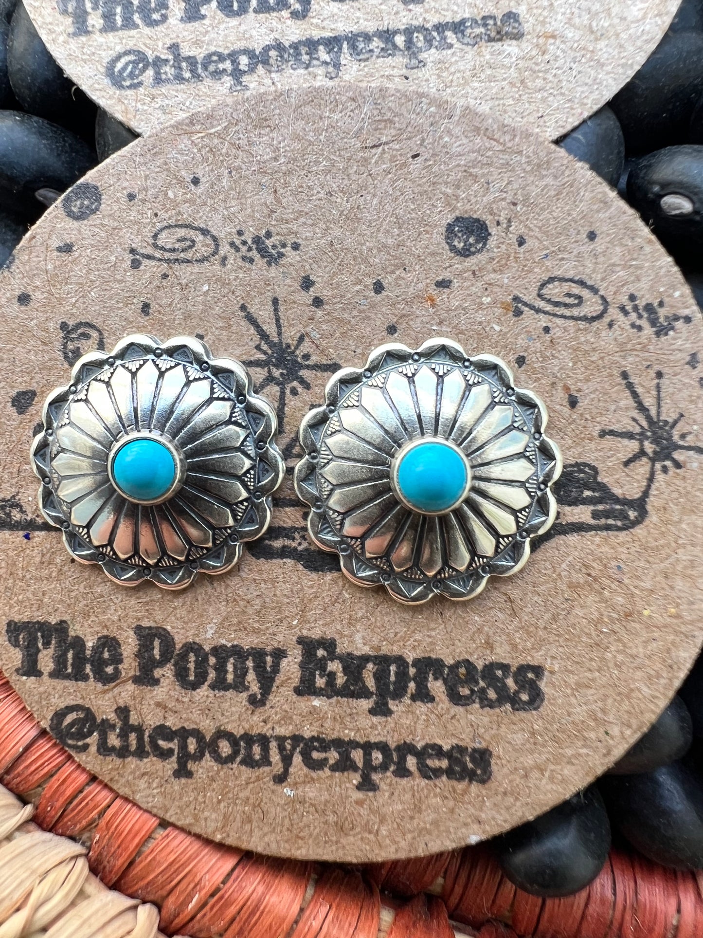 Conchito Sterling Silver Studs