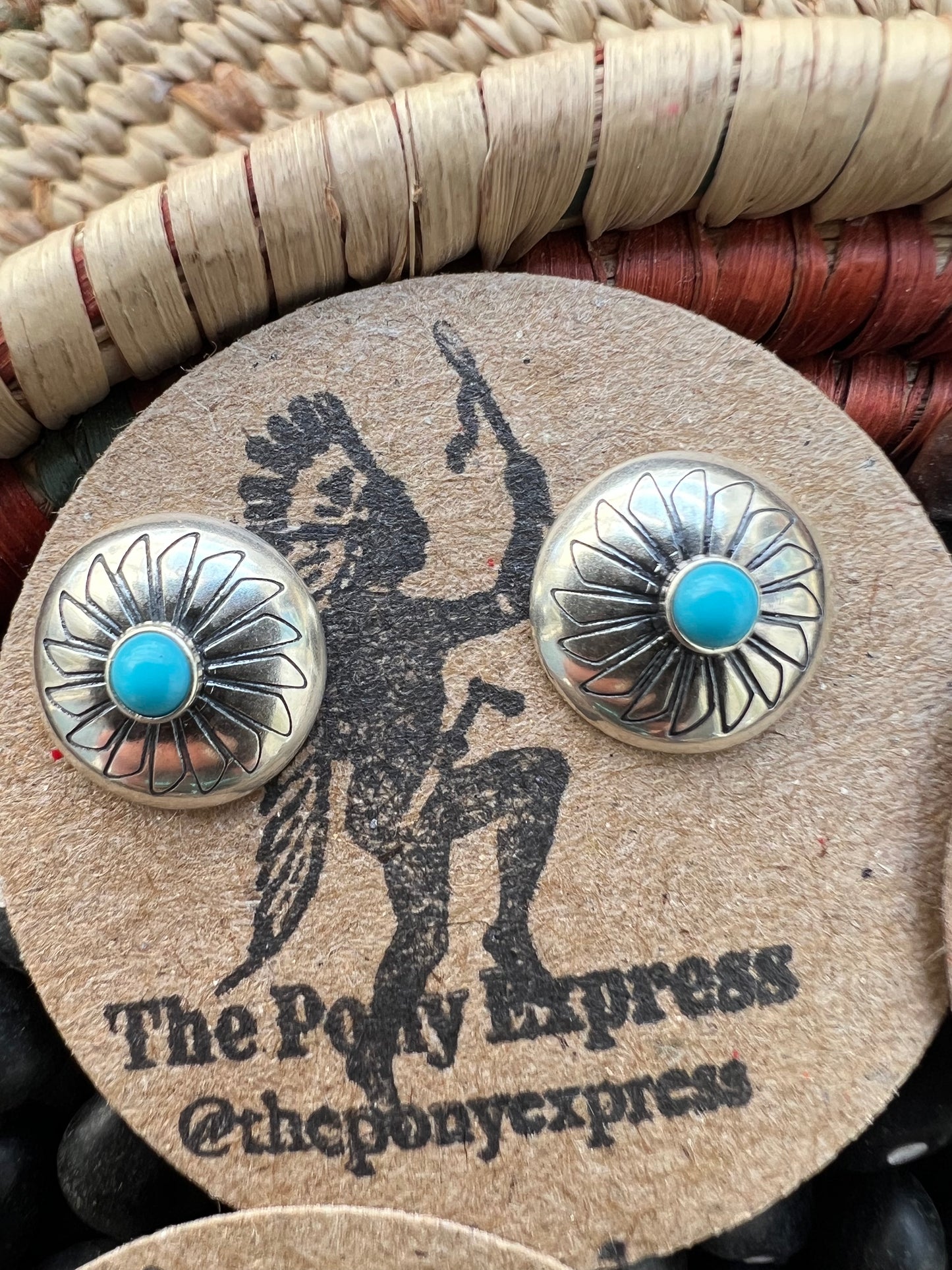 Conchito Sterling Silver Studs