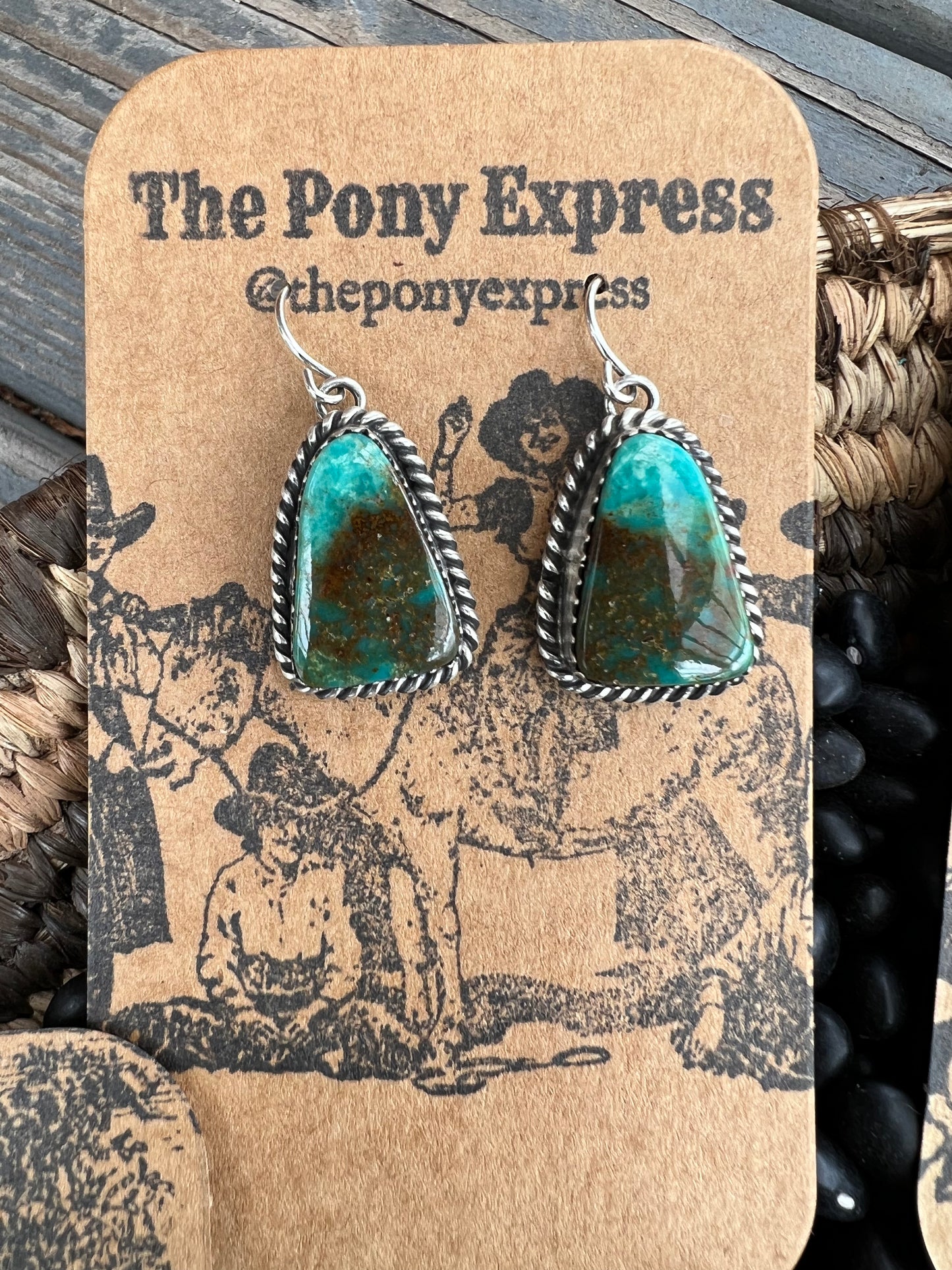 Turquoise Dangle Earrings