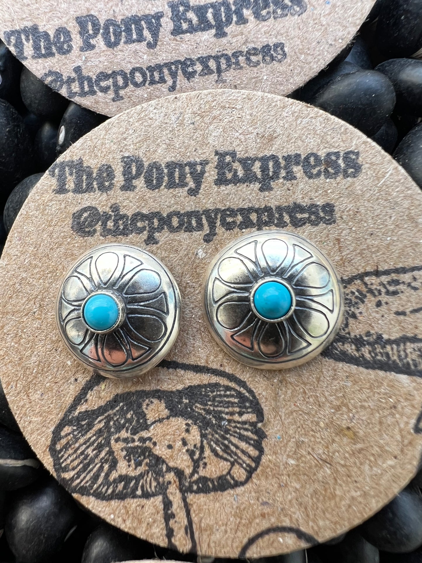 Conchito Sterling Silver Studs