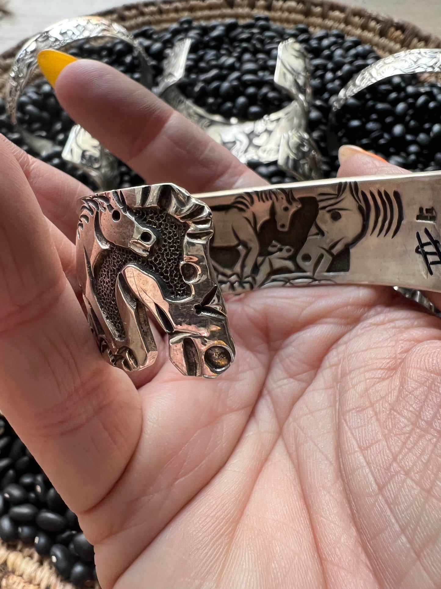 Horse Storytellers Cuff
