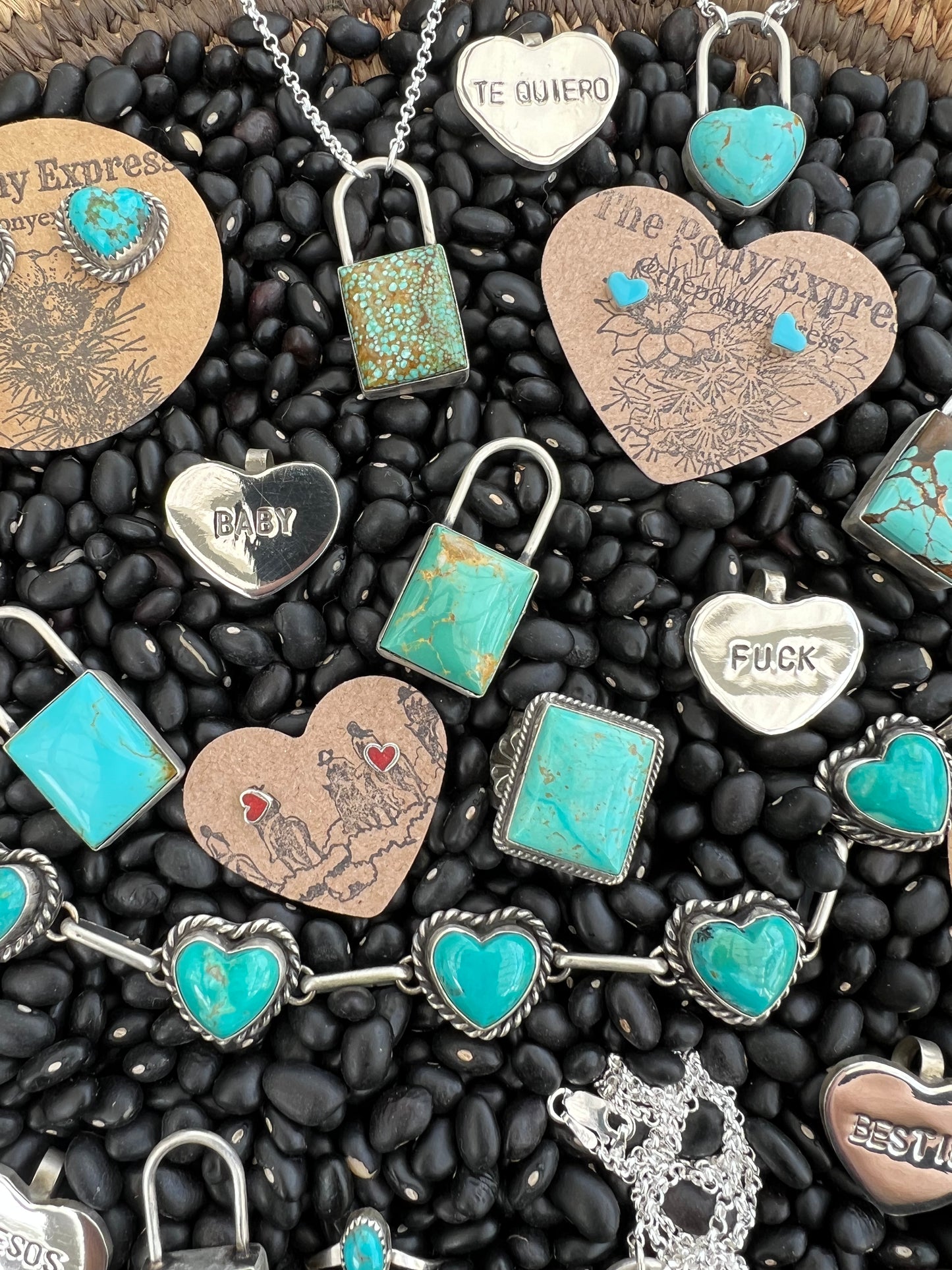 Conversation Heart Pendant or Hat Pin