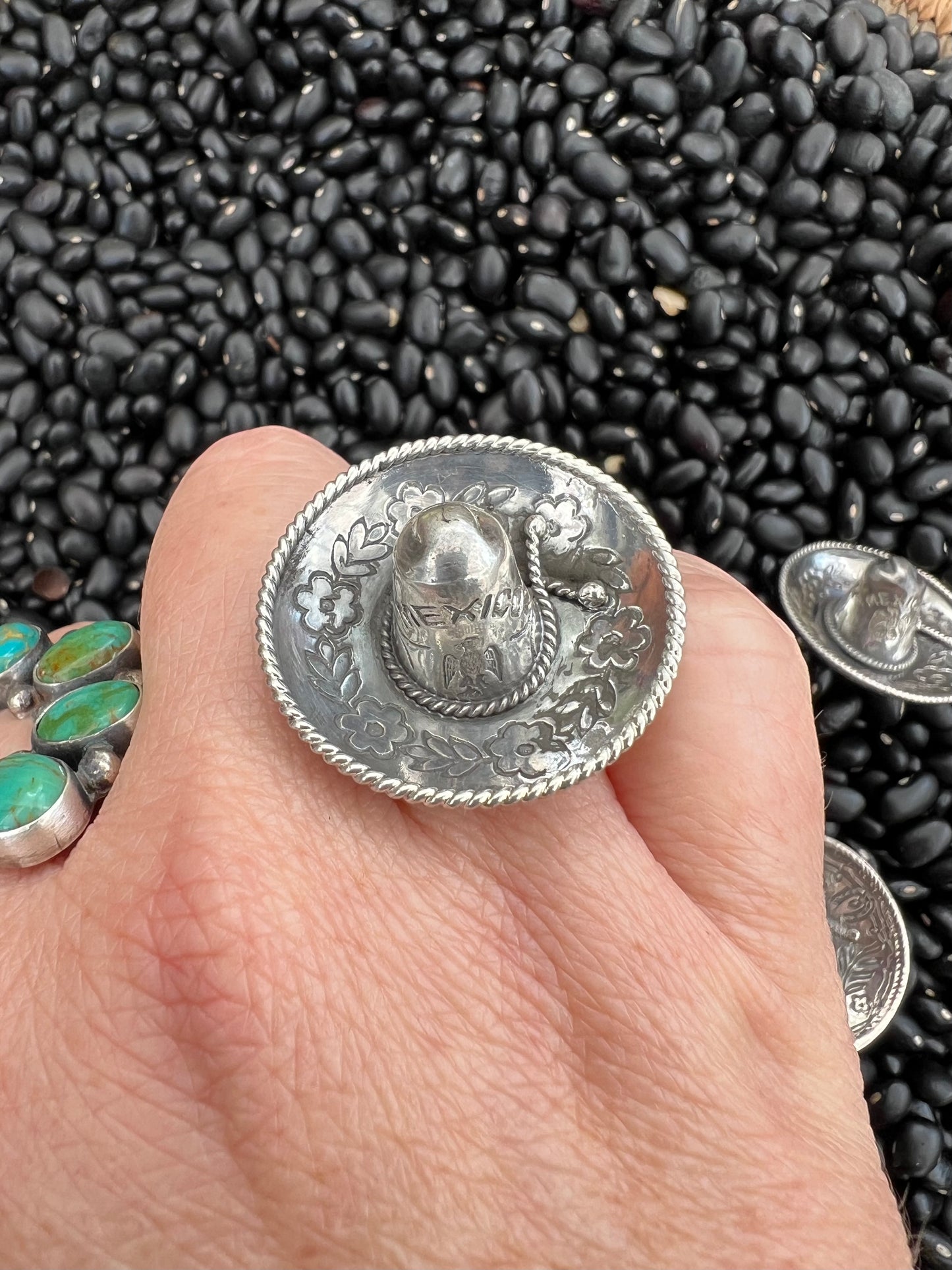 Vintage Sombrero Ring