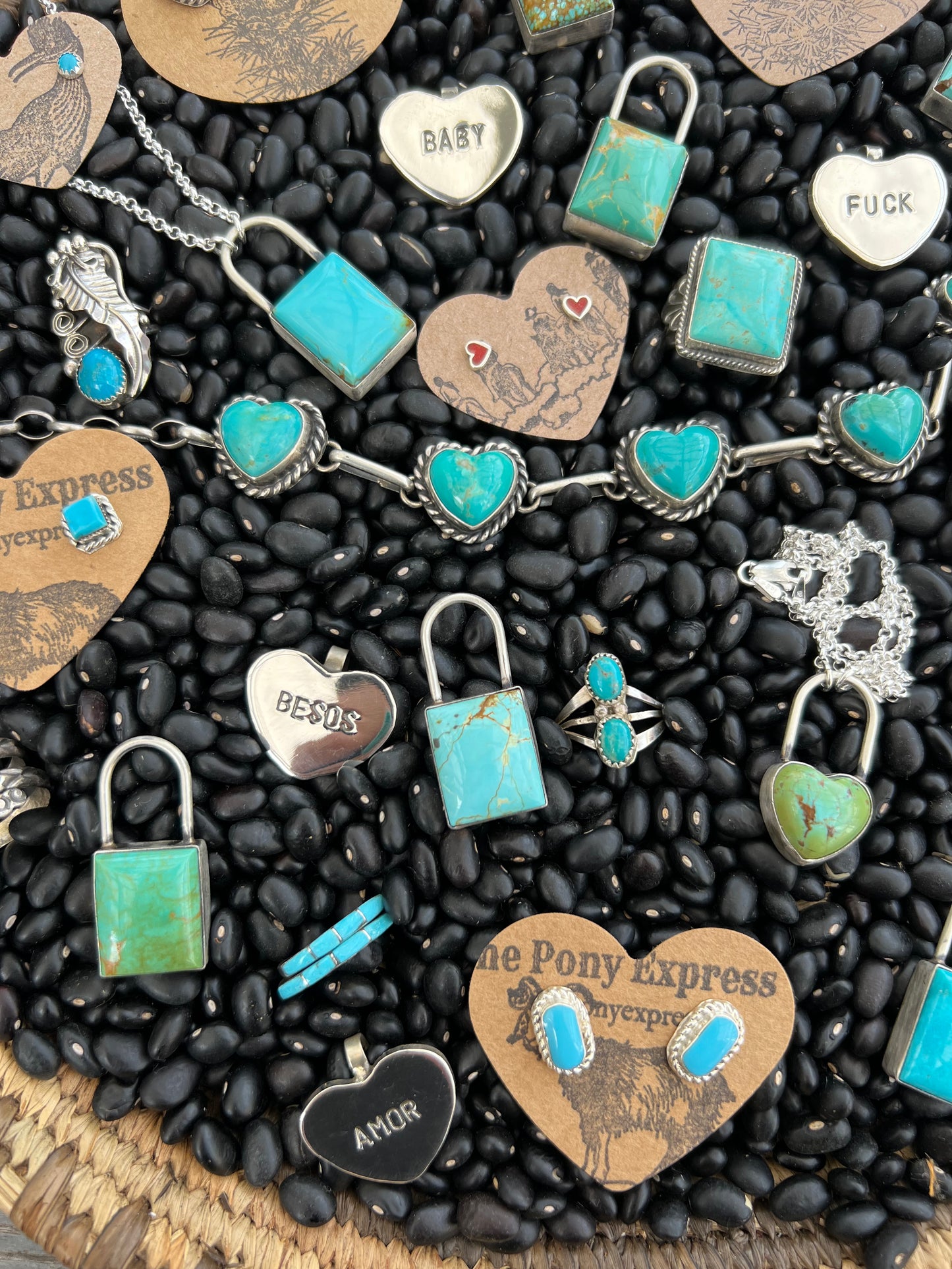 Conversation Heart Pendant or Hat Pin