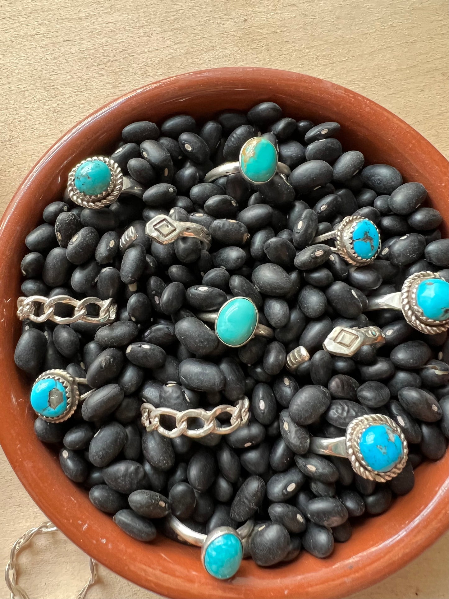 Sterling silver Chain link Ring
