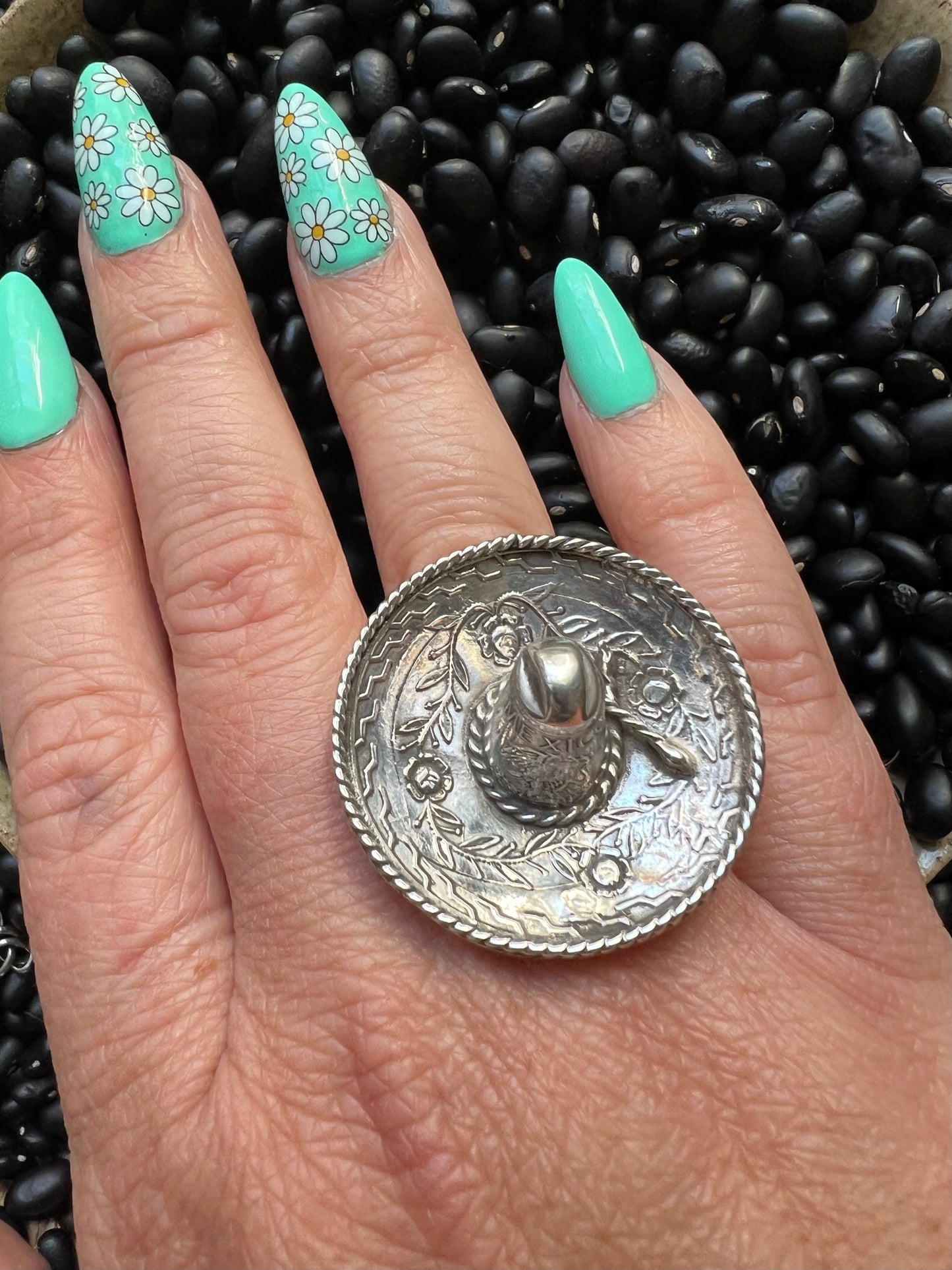 Vintage Sombrero Ring