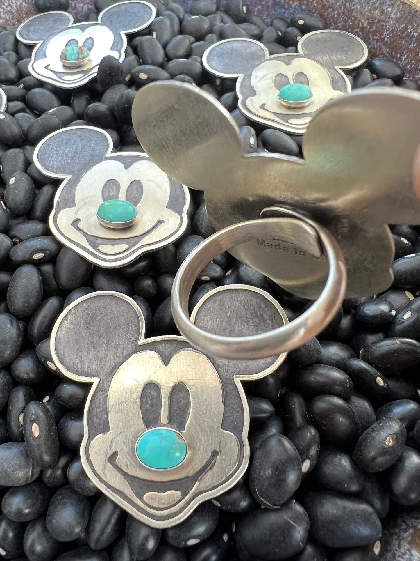 Mickey Turquoise Ring