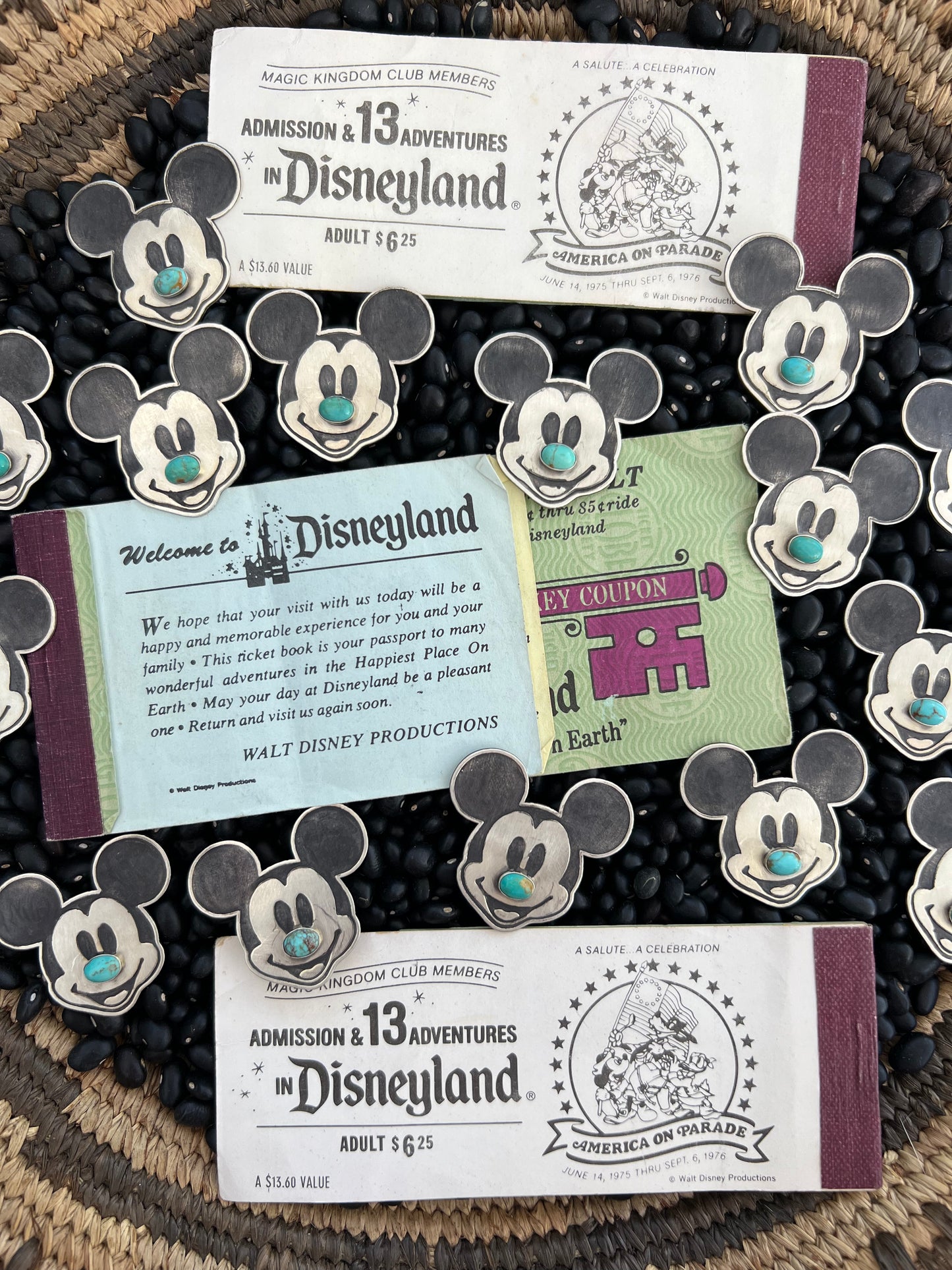 Mickey Turquoise Pendant
