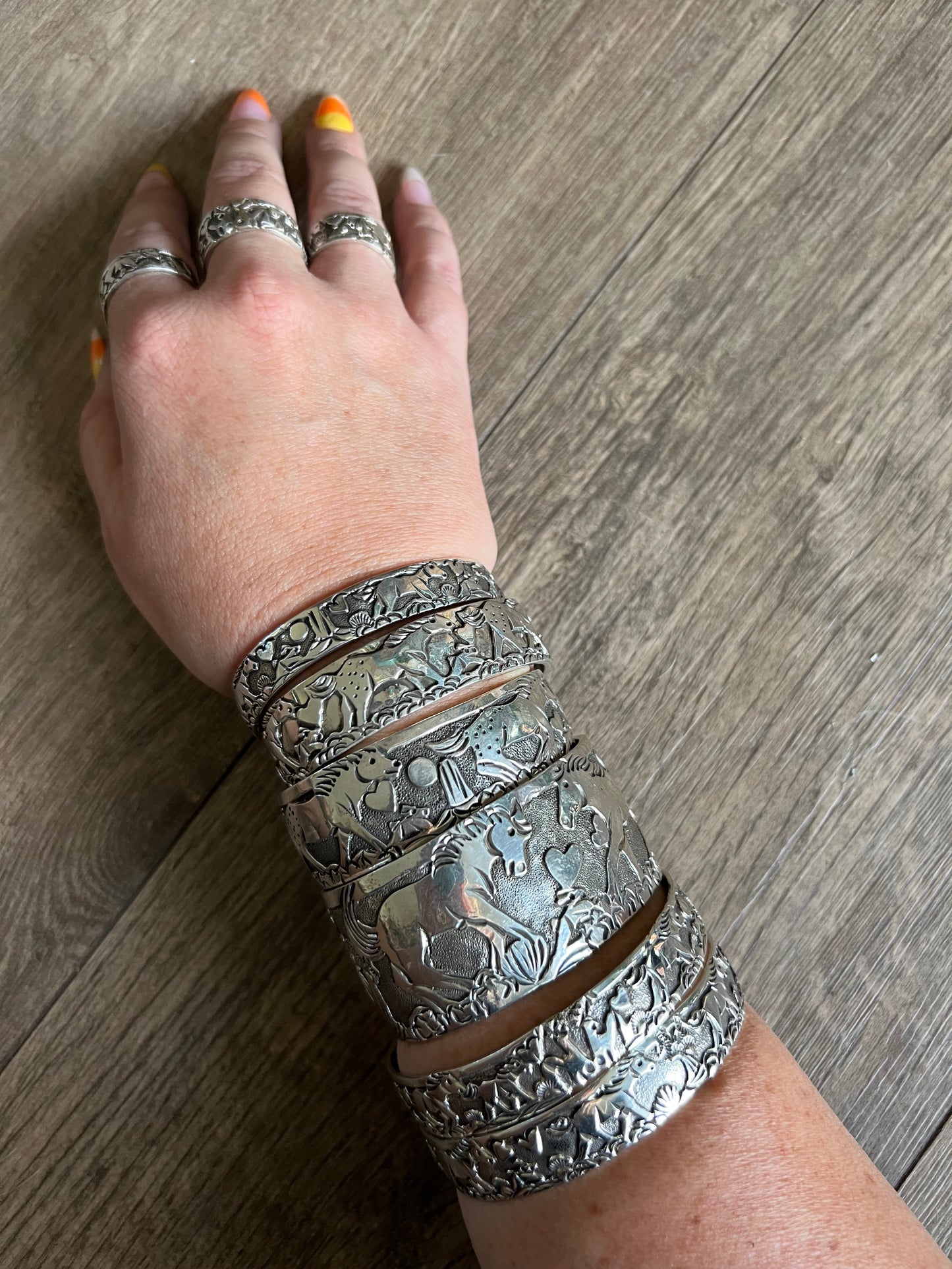 Horse Storytellers Cuff
