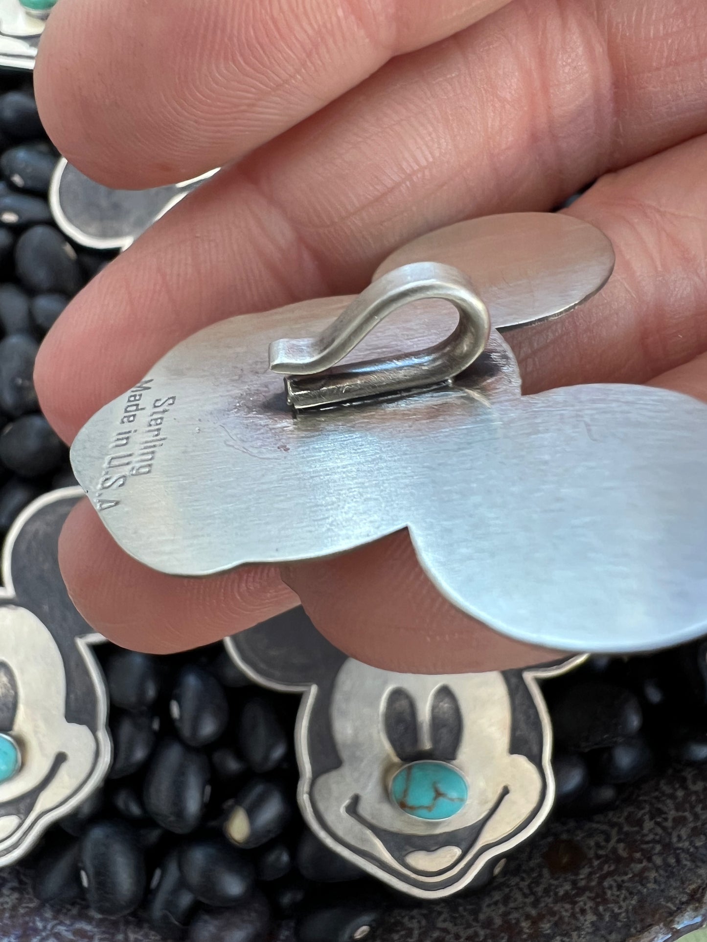 Mickey Turquoise Pendant