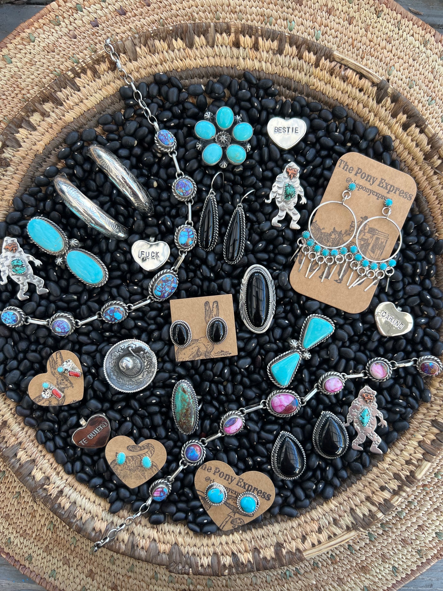 Sunflower Kingman Turquoise Ring