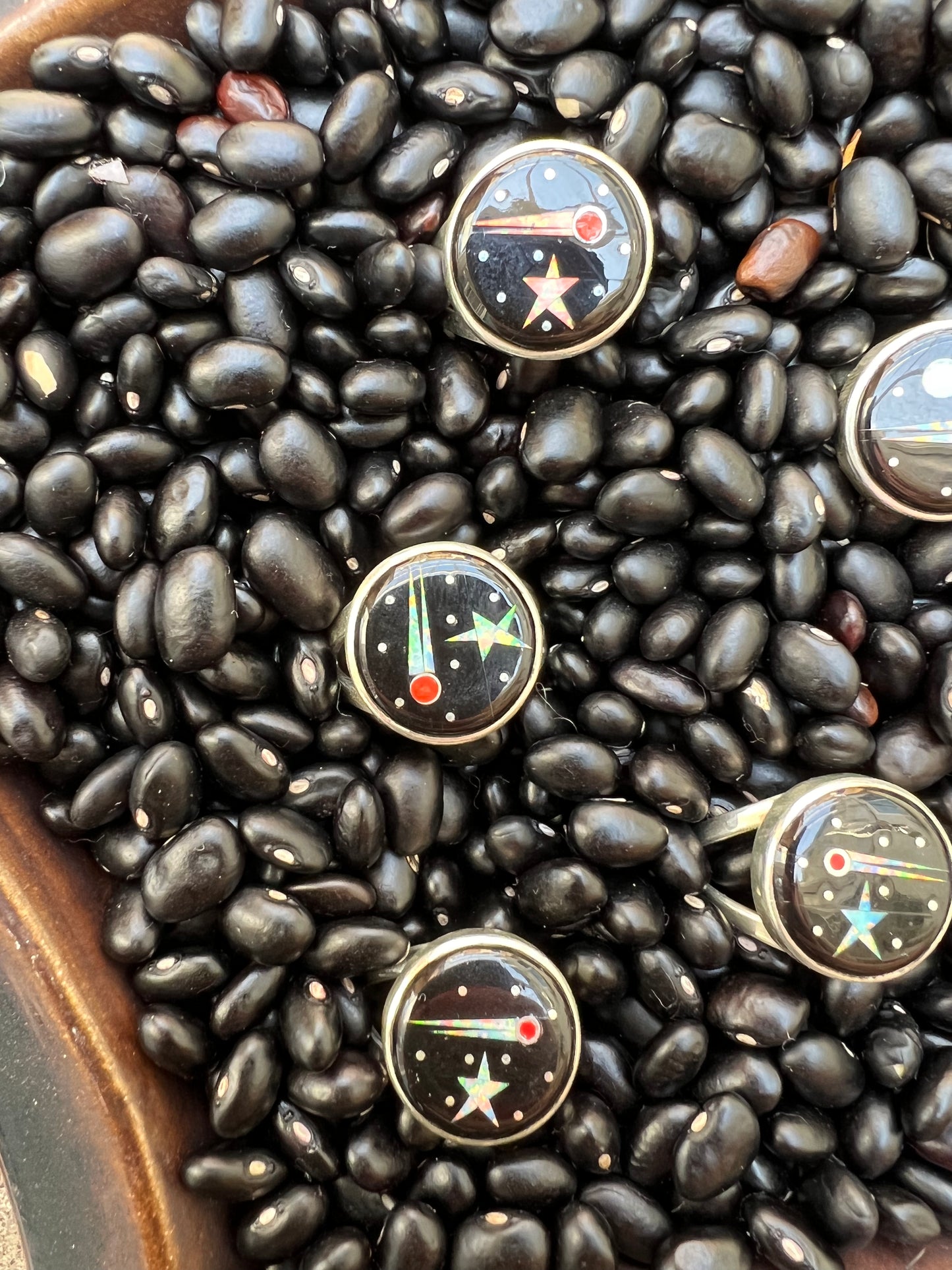 Native American Inlay Space Ring