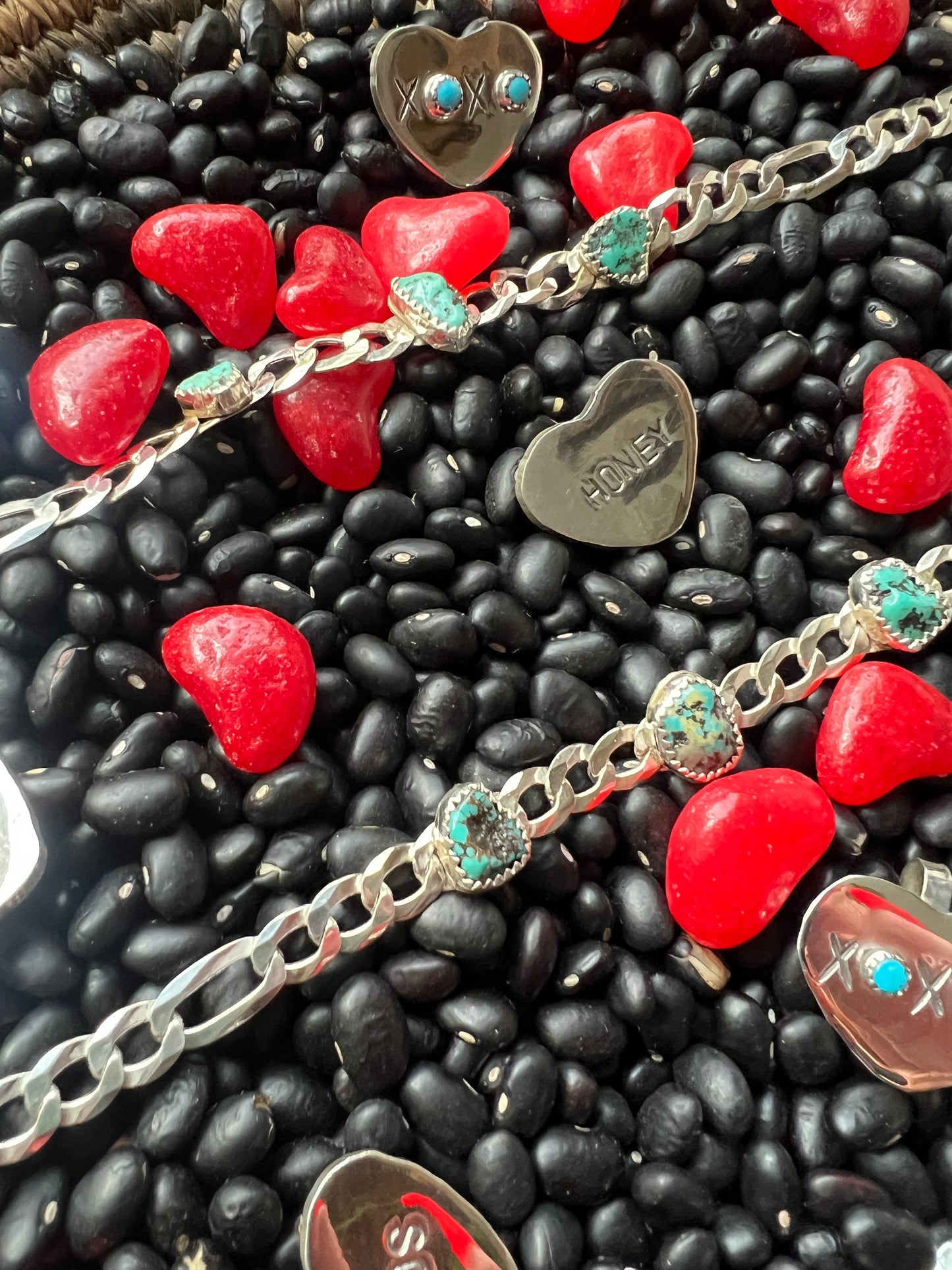 Conversation Heart Pendant or Hat Pin