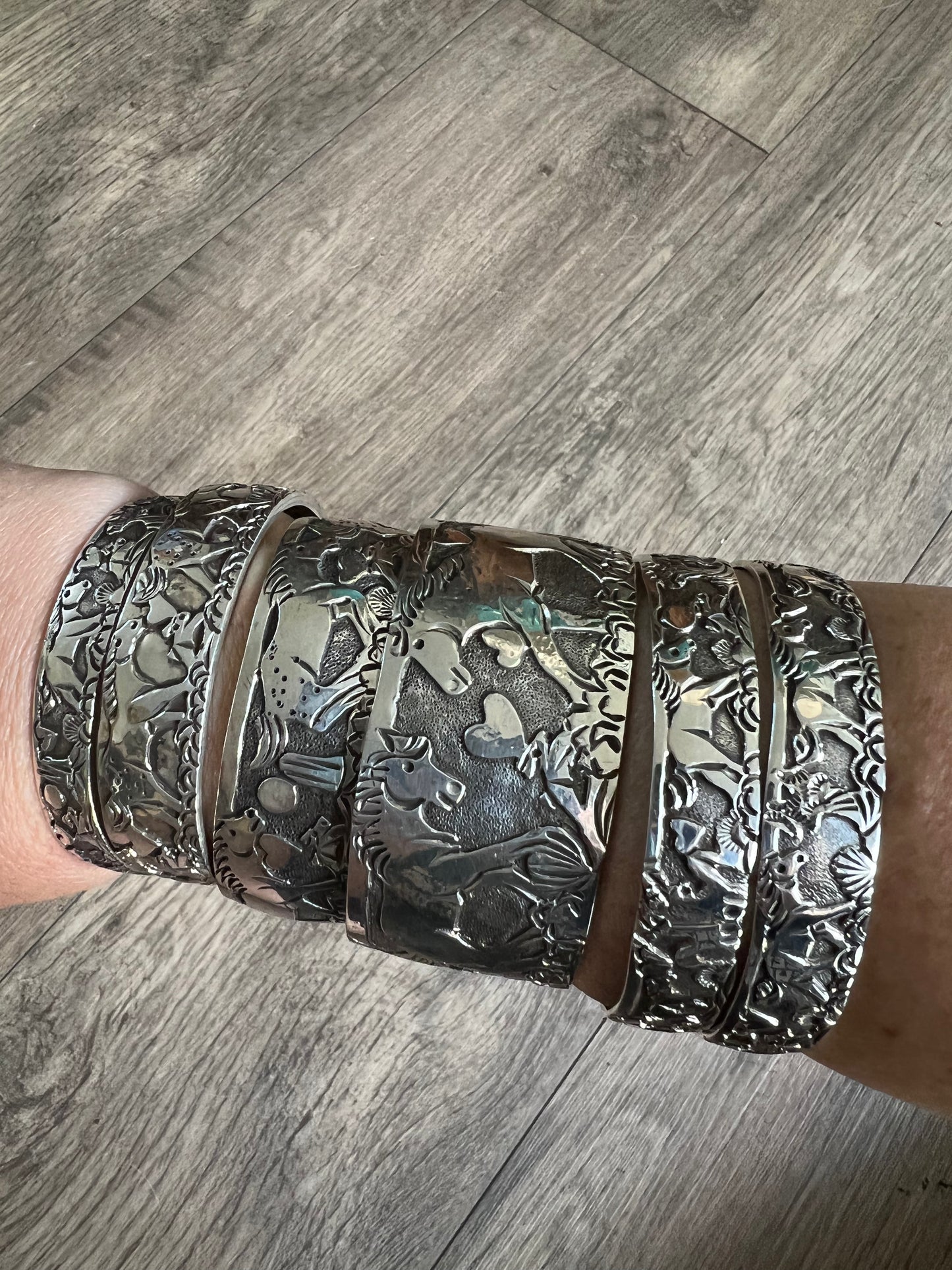 Horse Storytellers Cuff