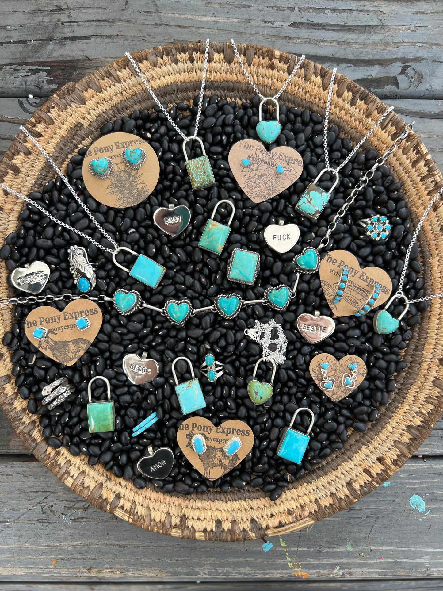 Conversation Heart Pendant or Hat Pin