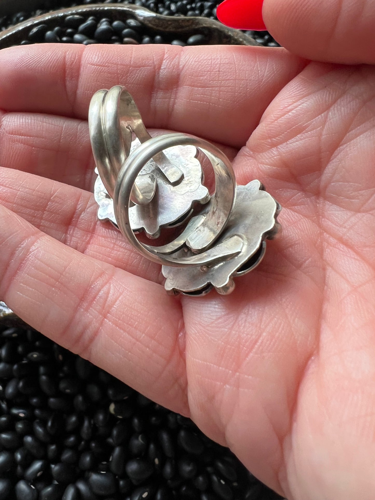 Turquoise Flower Ring