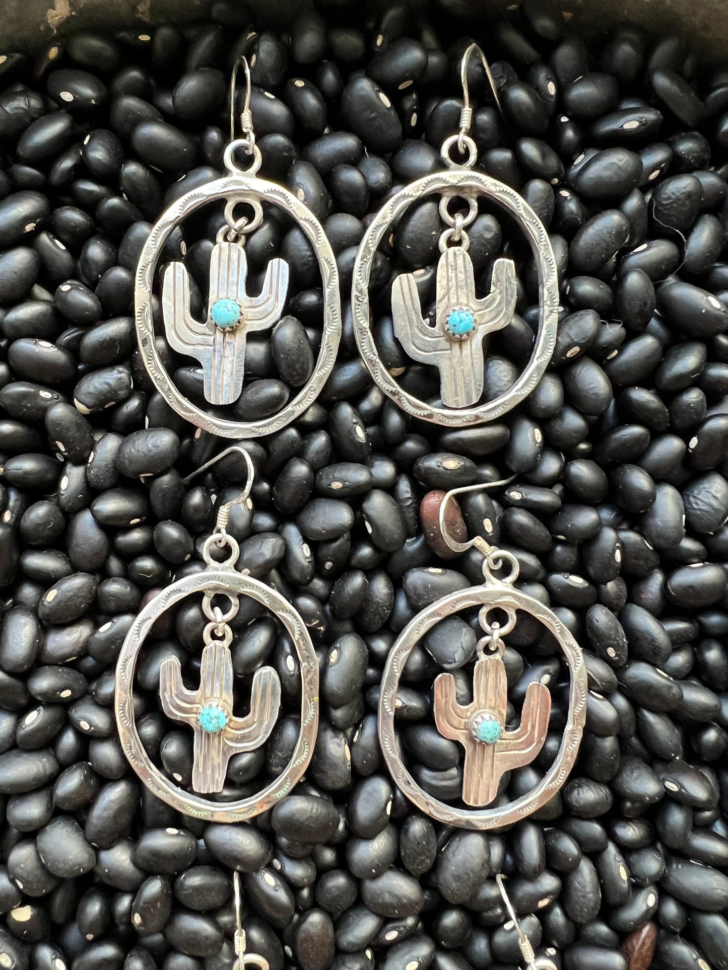 Cactus Frame Earrings