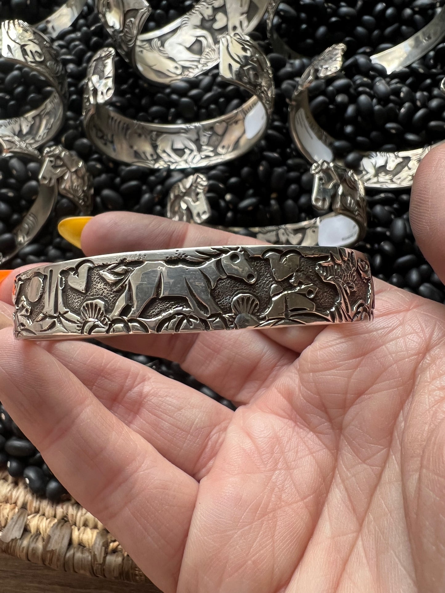 Horse Storytellers Cuff