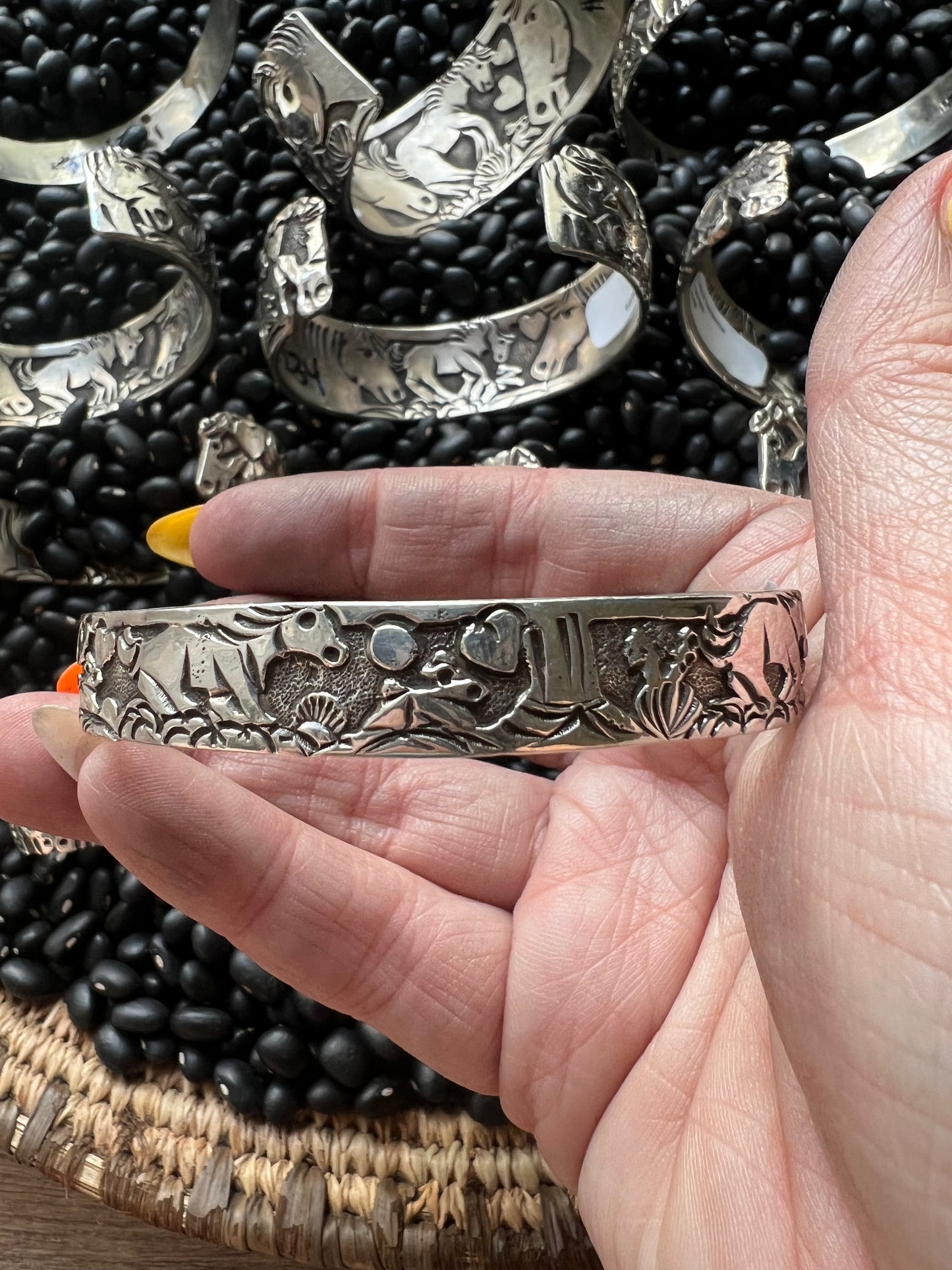 Horse Storytellers Cuff