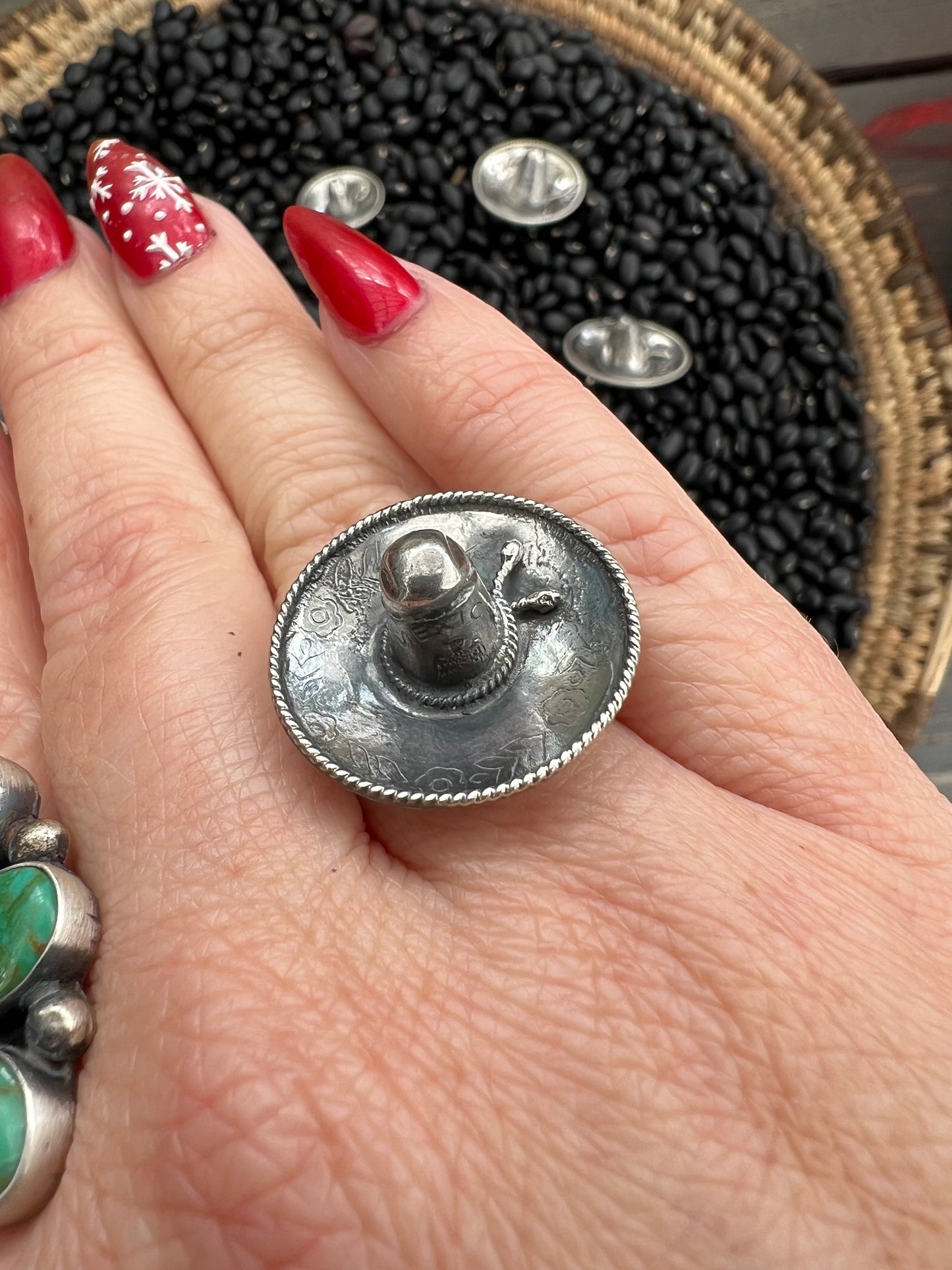 Vintage Sombrero Ring