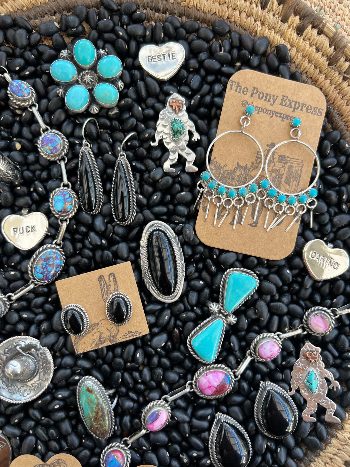 Sunflower Kingman Turquoise Ring