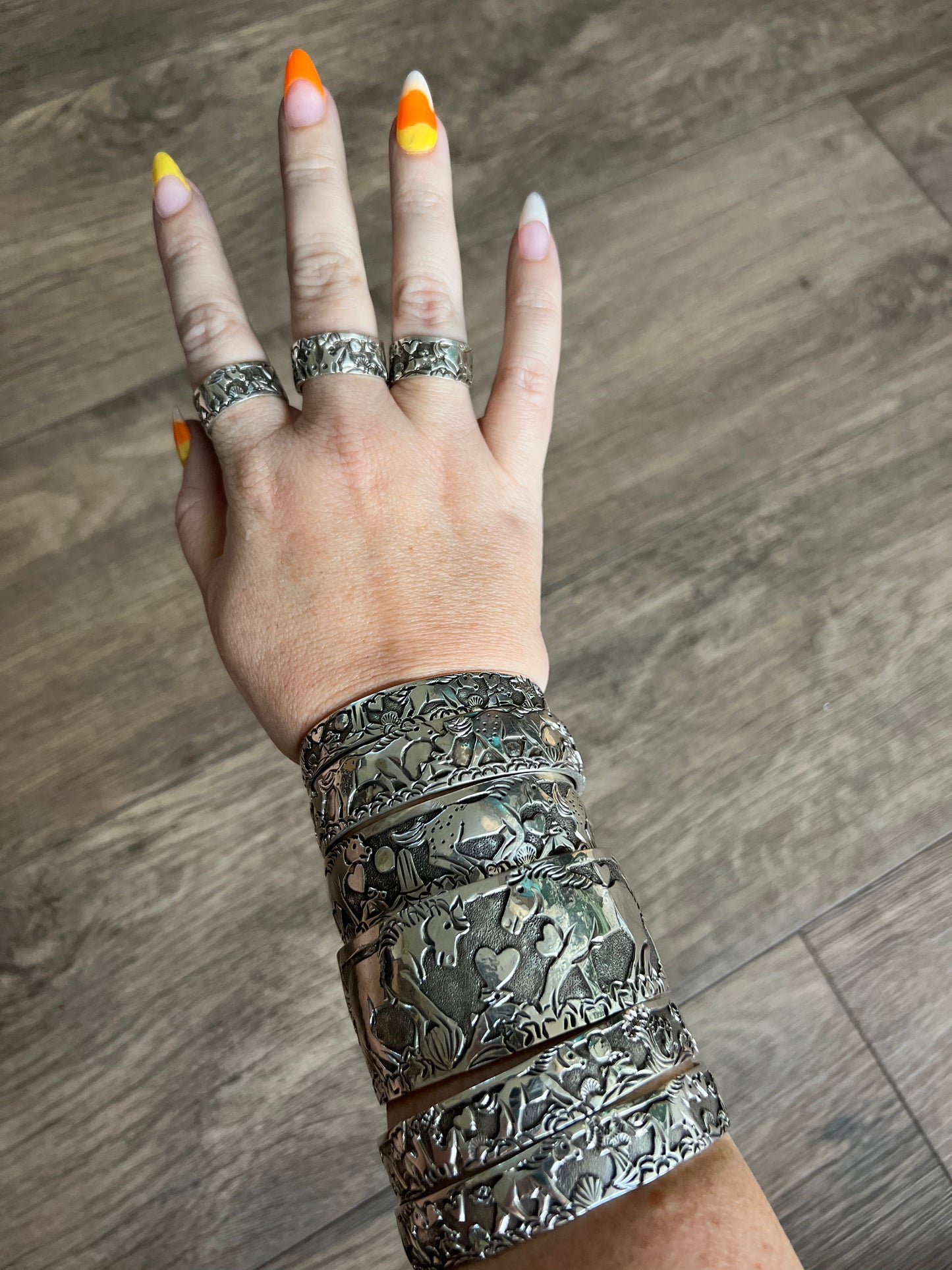 Horse Storytellers Cuff