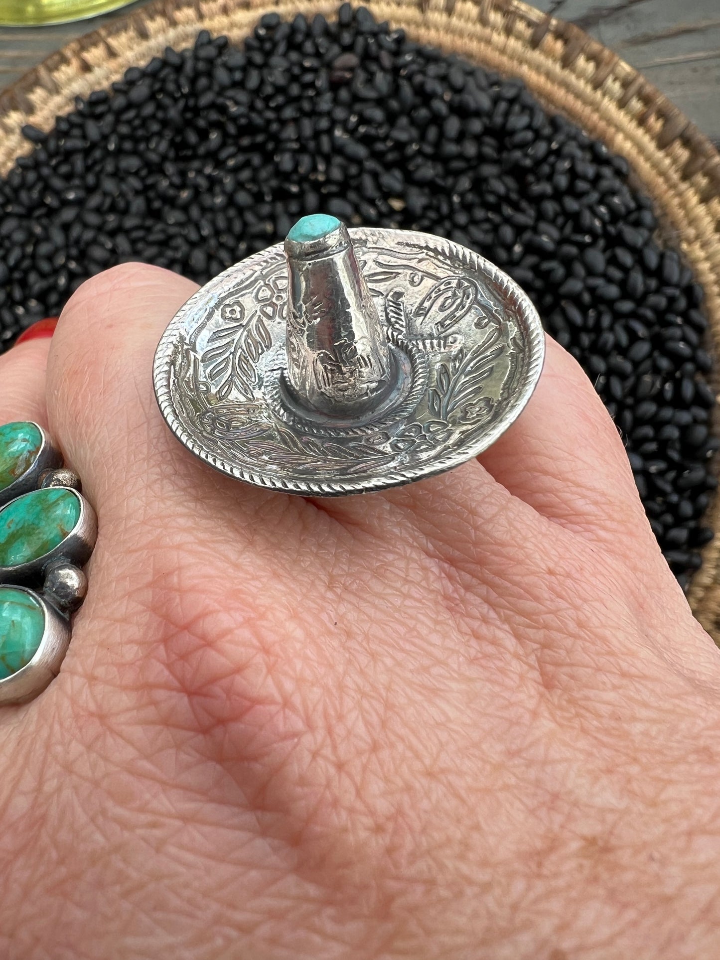 Vintage Sombrero Ring