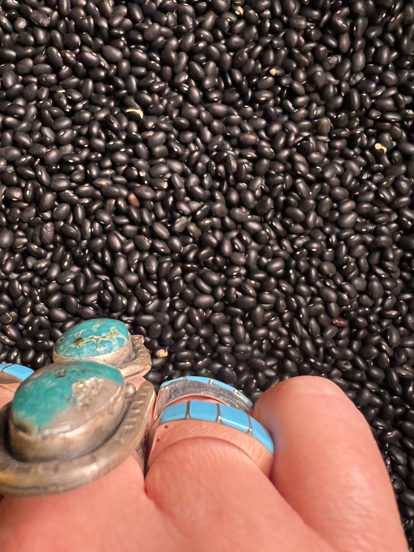 Thick Turquoise Inlay Ring
