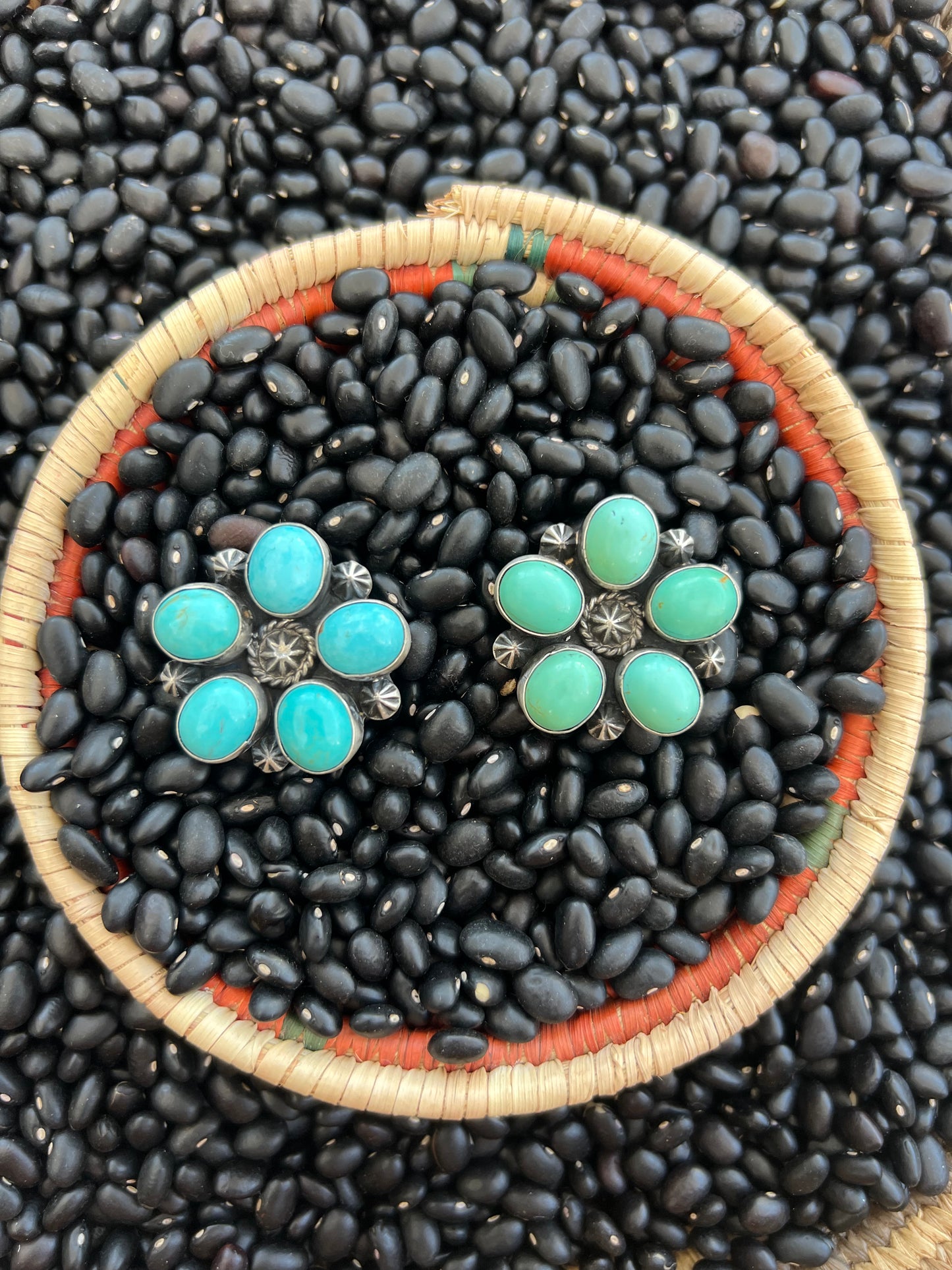 Sunflower Kingman Turquoise Ring