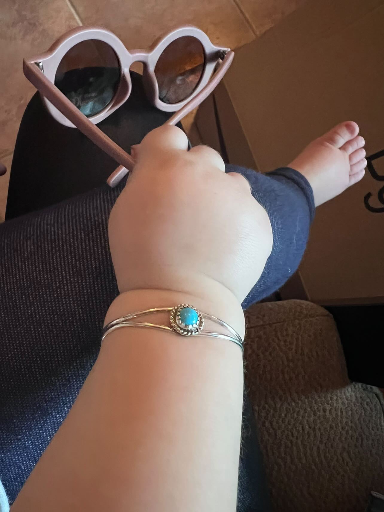 Baby Turquoise Cuff