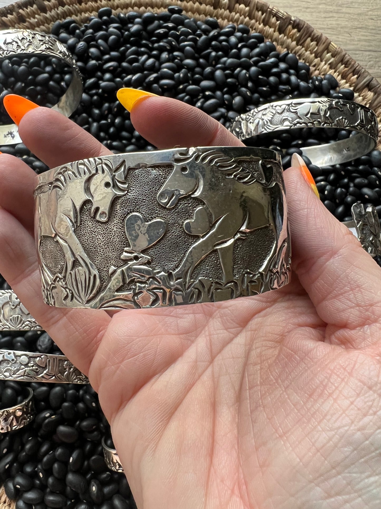 Horse Storytellers Cuff