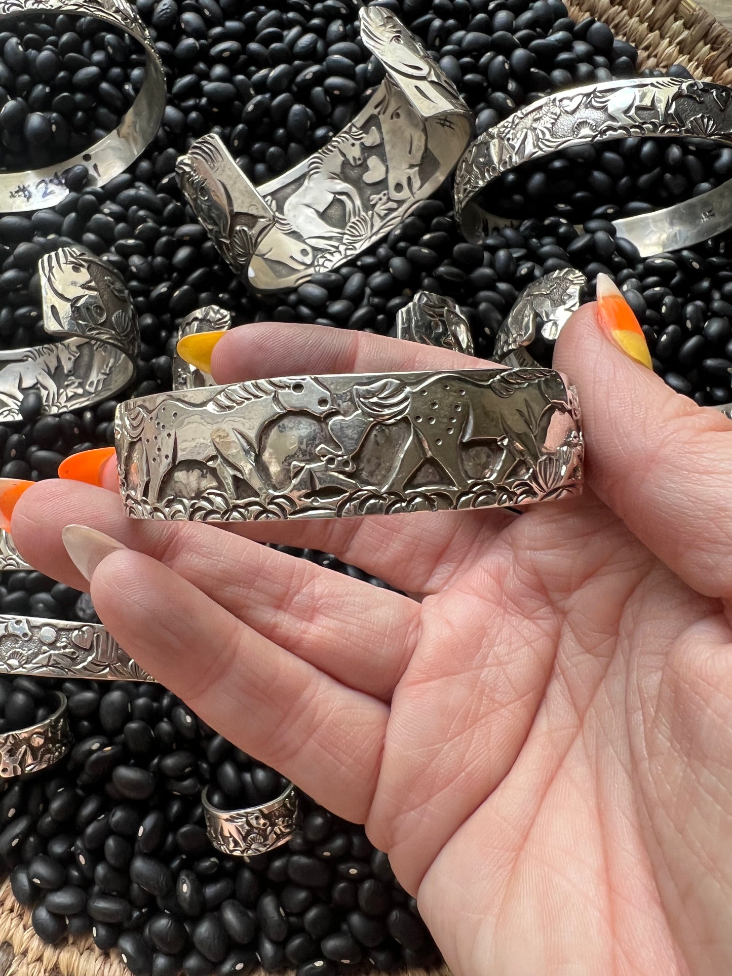 Horse Storytellers Cuff