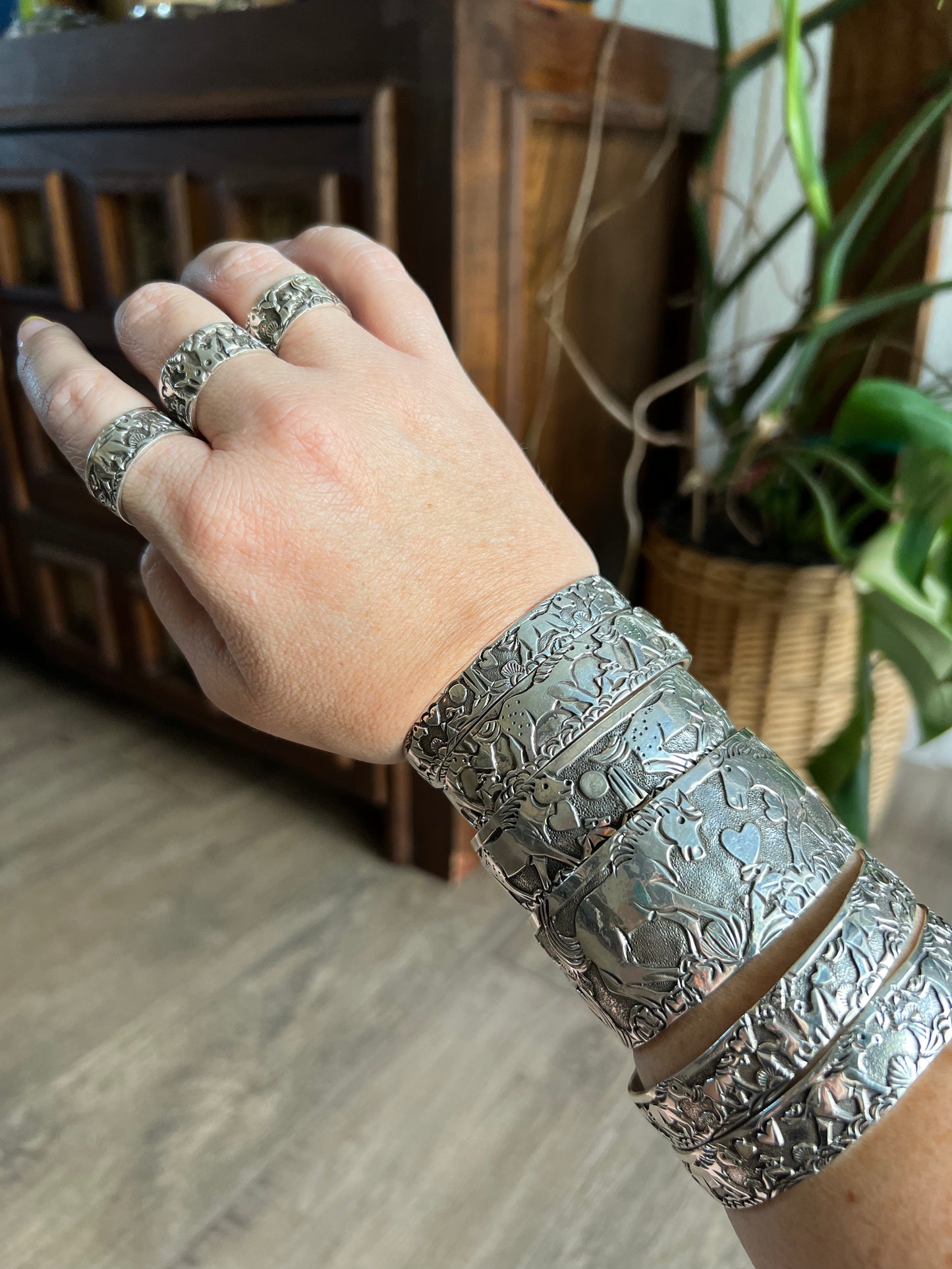 Horse Storytellers Cuff