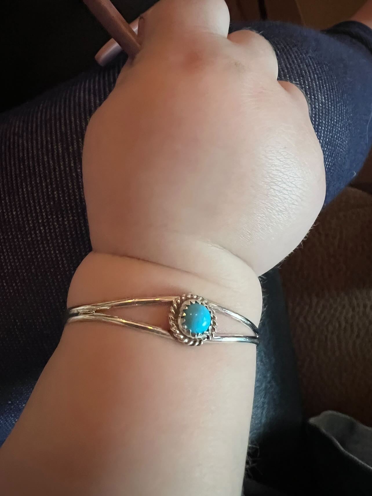 Baby Turquoise Cuff